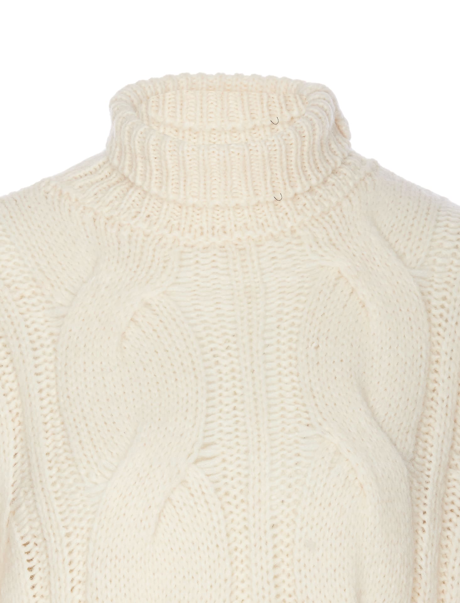 Shop Roberto Collina Sweater In White