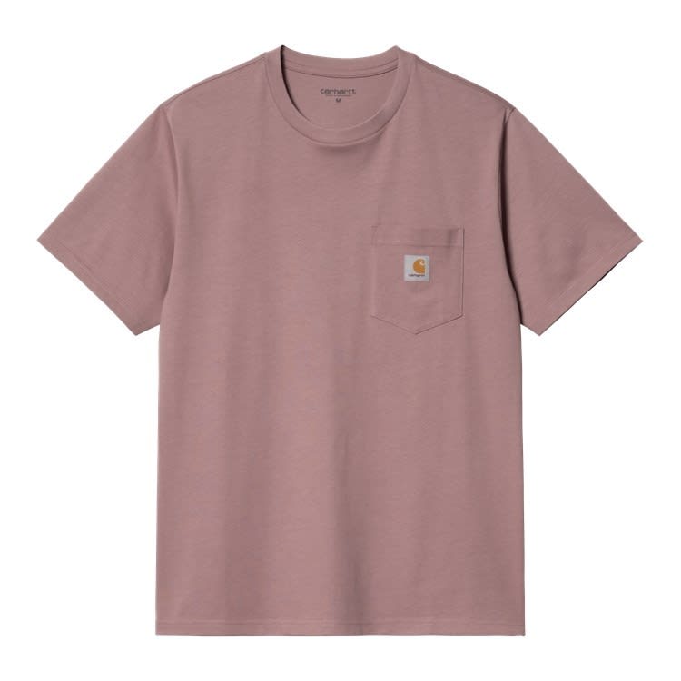 Carhartt Wip Tshirt With Pocket In Pink