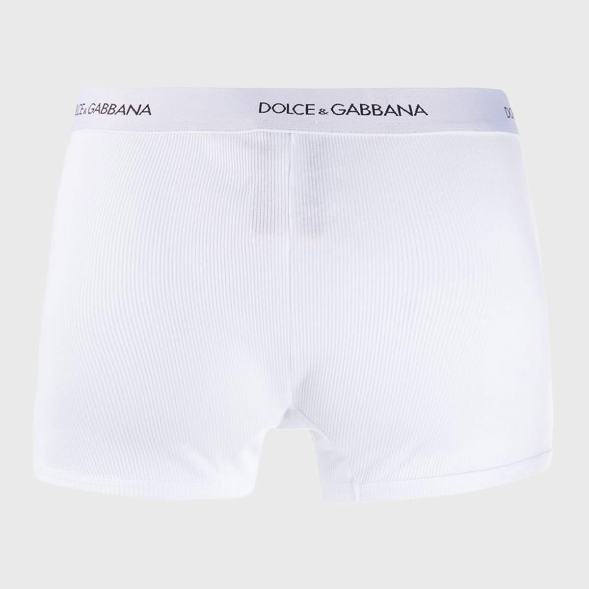 Shop Dolce & Gabbana White Cotton Boxers