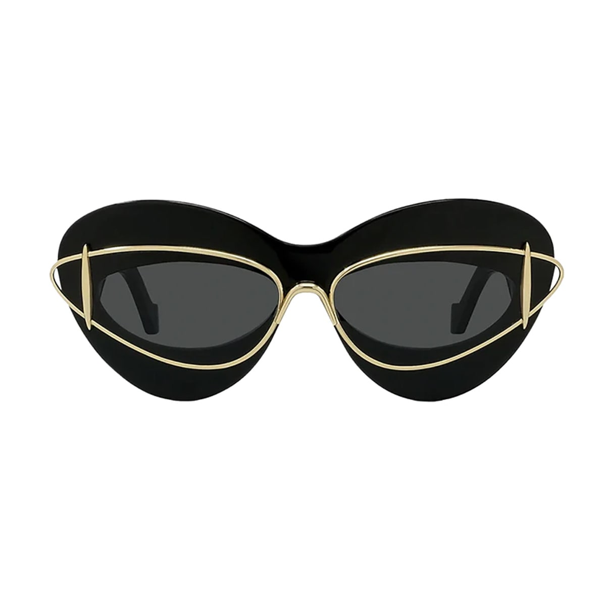 Shop Loewe Lw40119i 01a Sunglasses In Nero