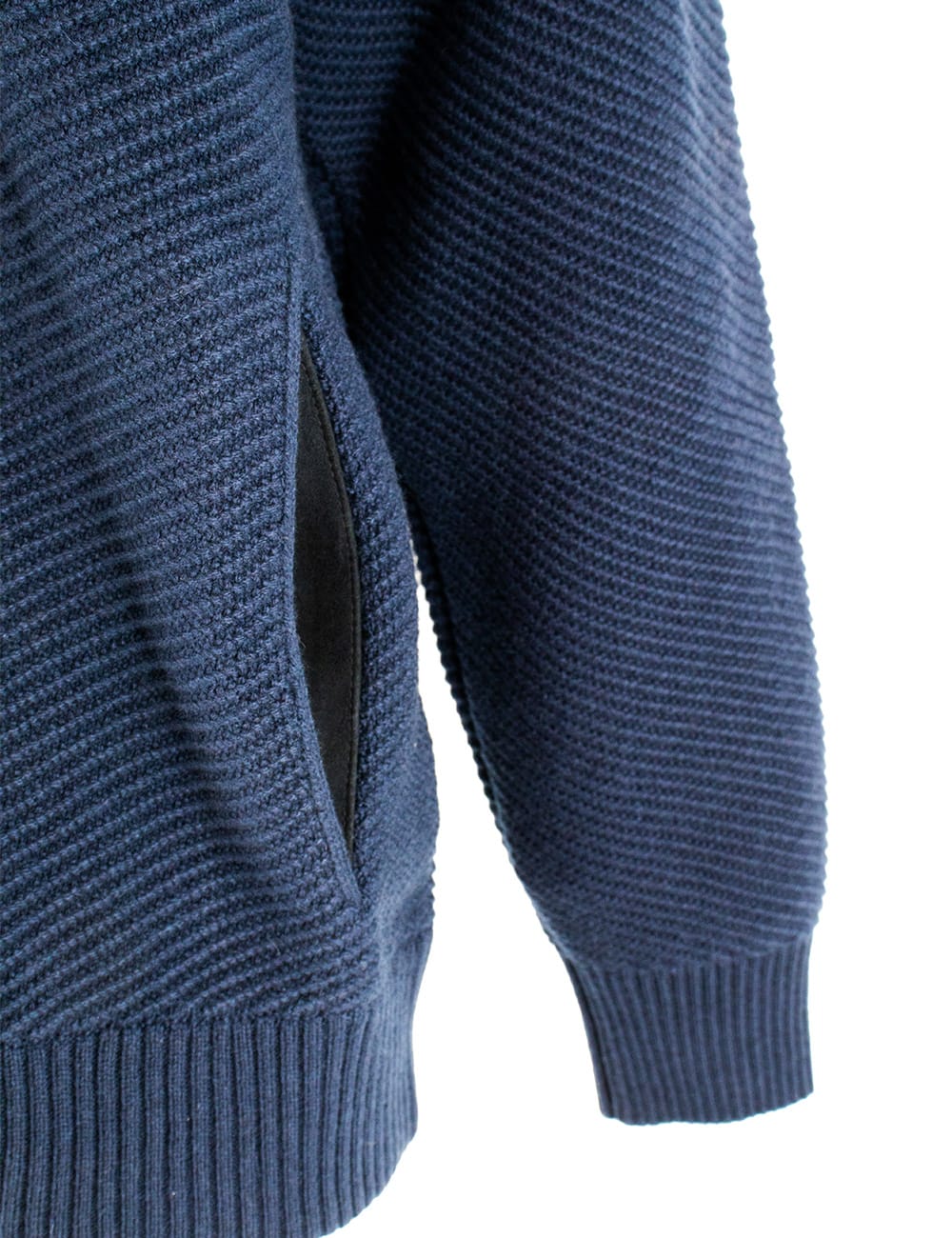 Loro Piana Bomber In Shanghai Blue