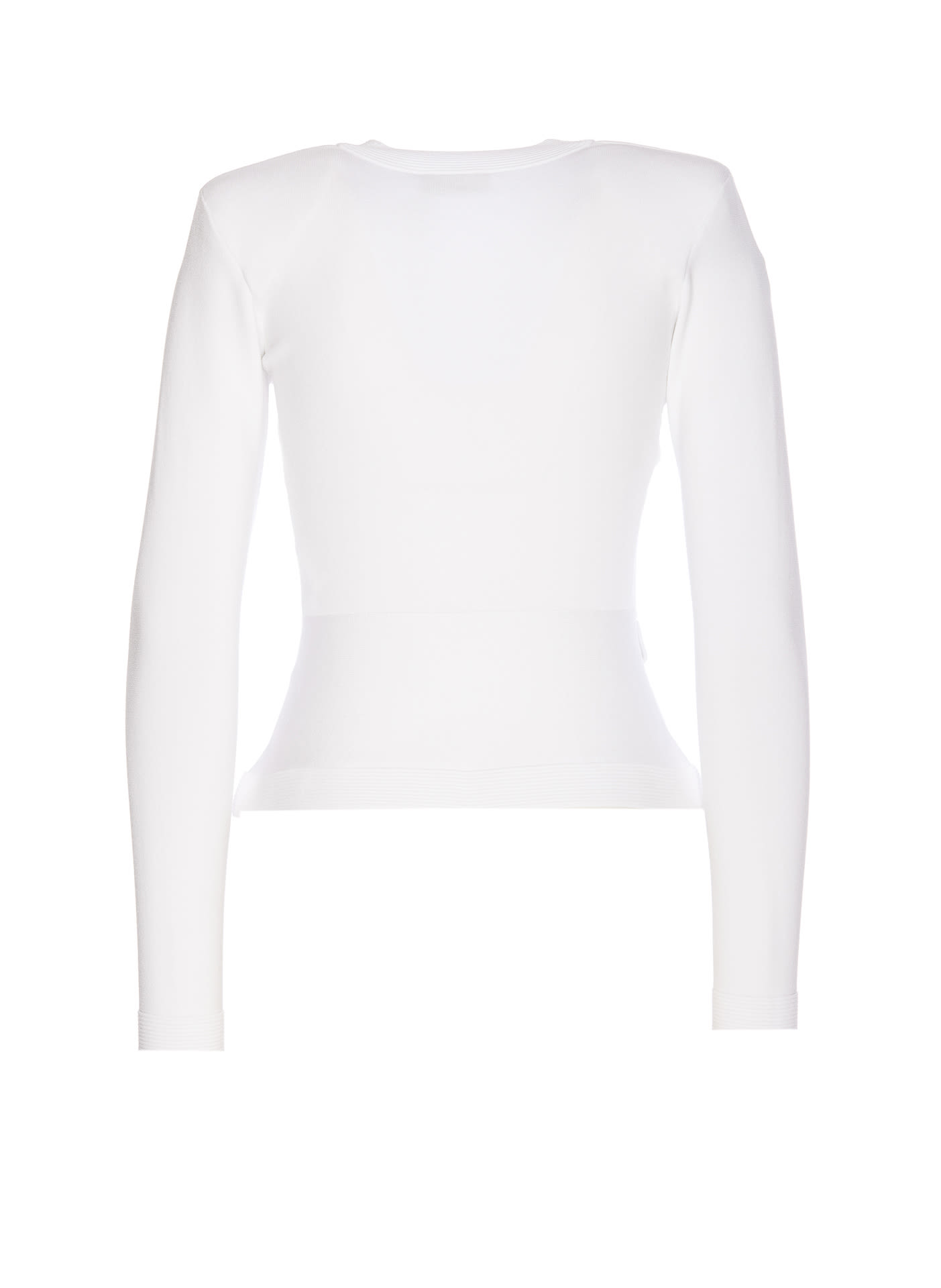 Shop Elisabetta Franchi Cardigan  In Avory