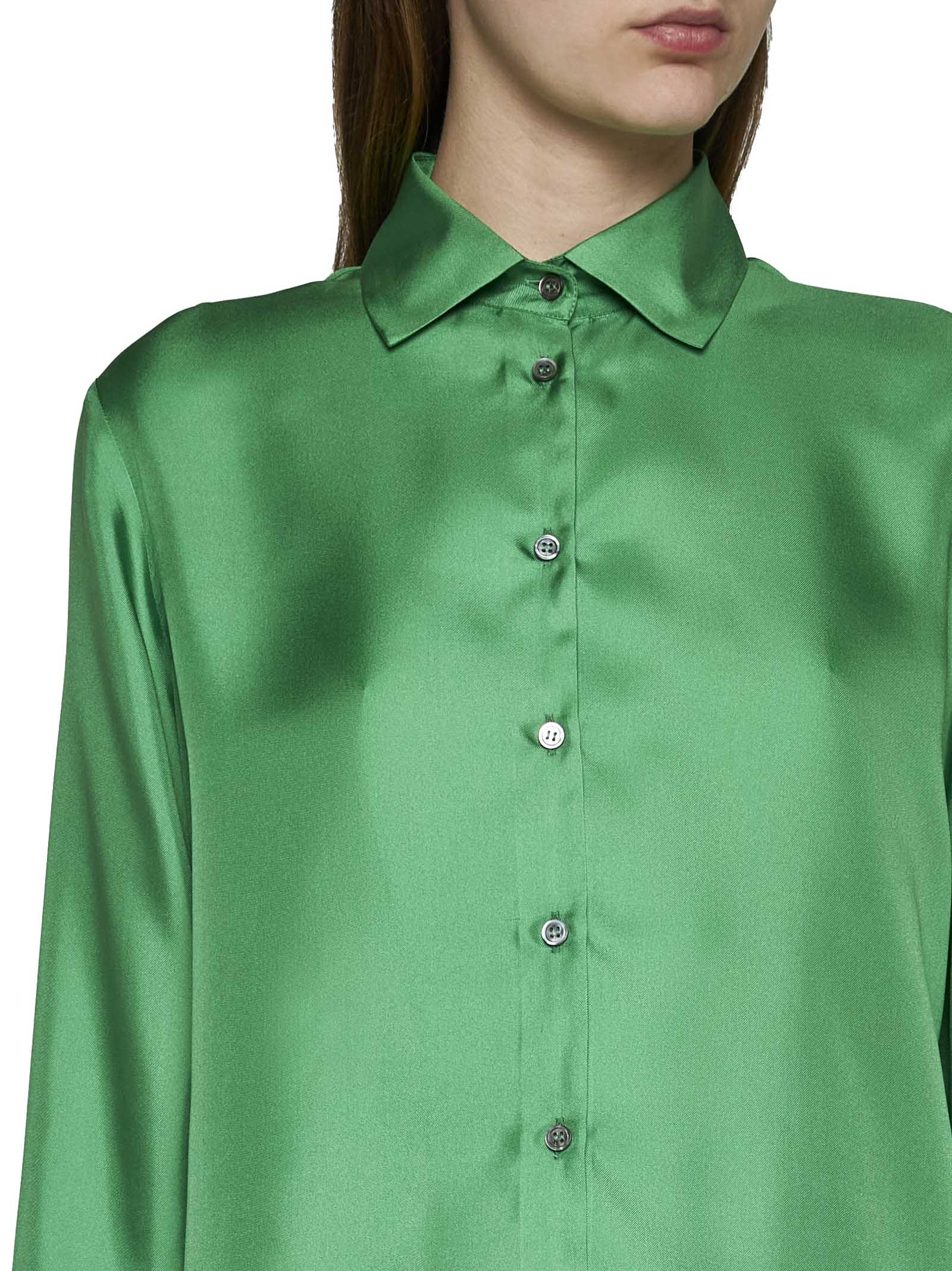 Shop Blanca Vita Shirt In Green