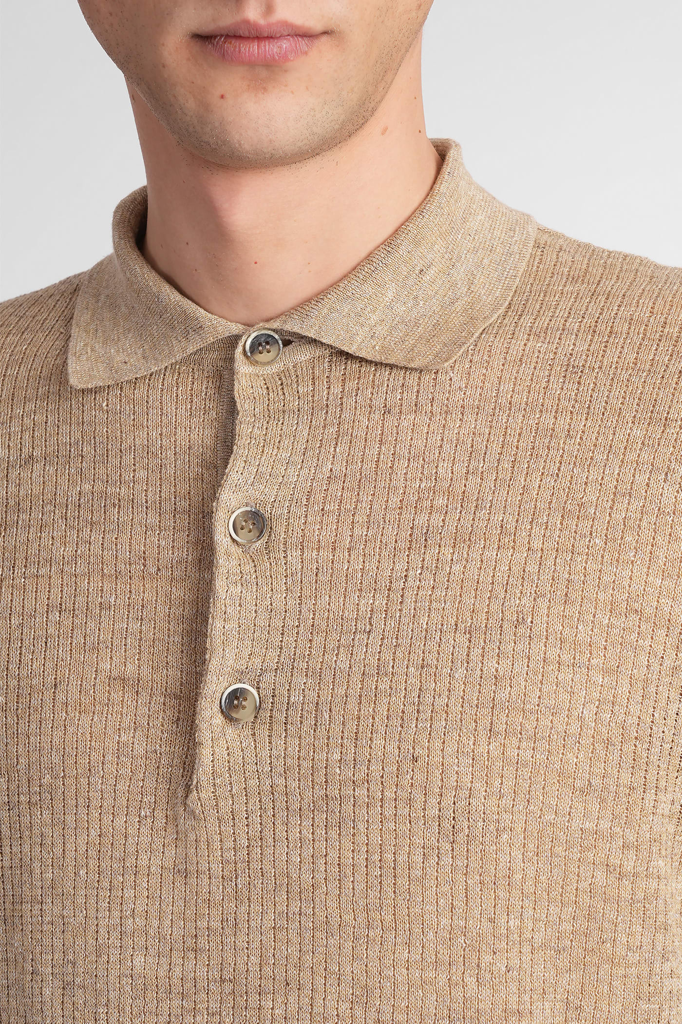BARENA VENEZIA MARCO POLO IN BEIGE LINEN