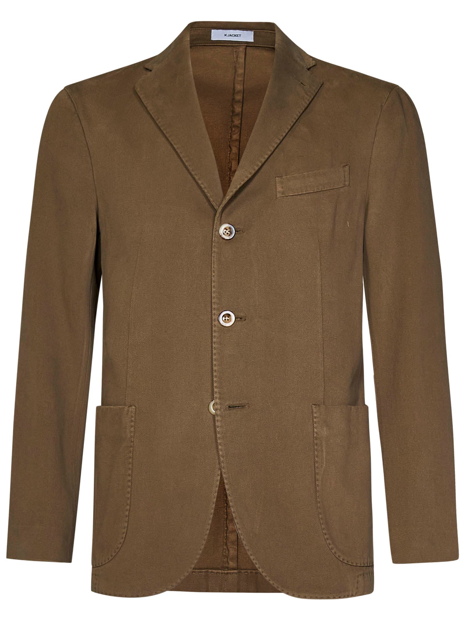 Shop Boglioli 50 K.jacket Blazer In Beige