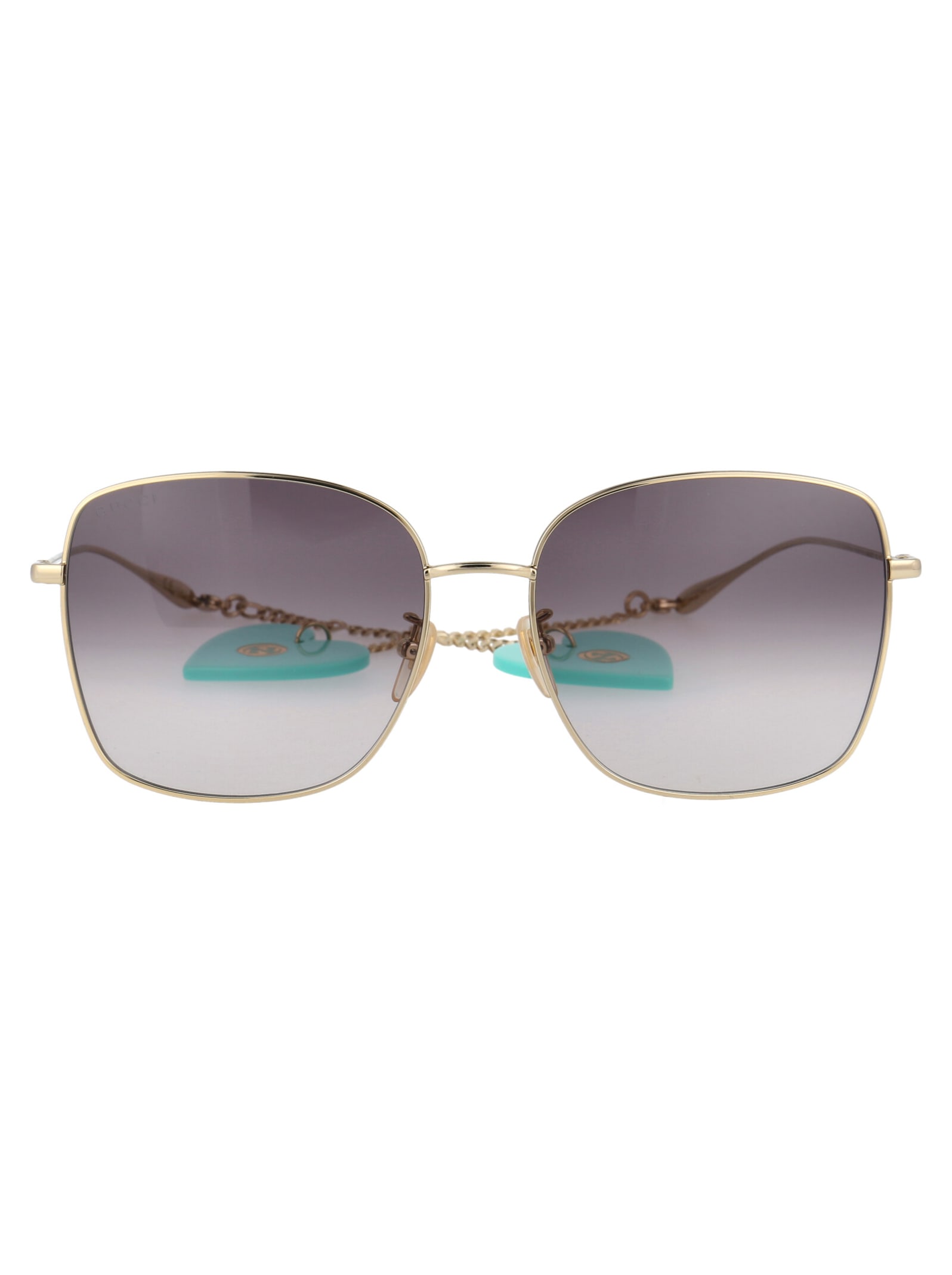 Shop Gucci Gg1030sk Sunglasses In 003 Gold Gold Grey