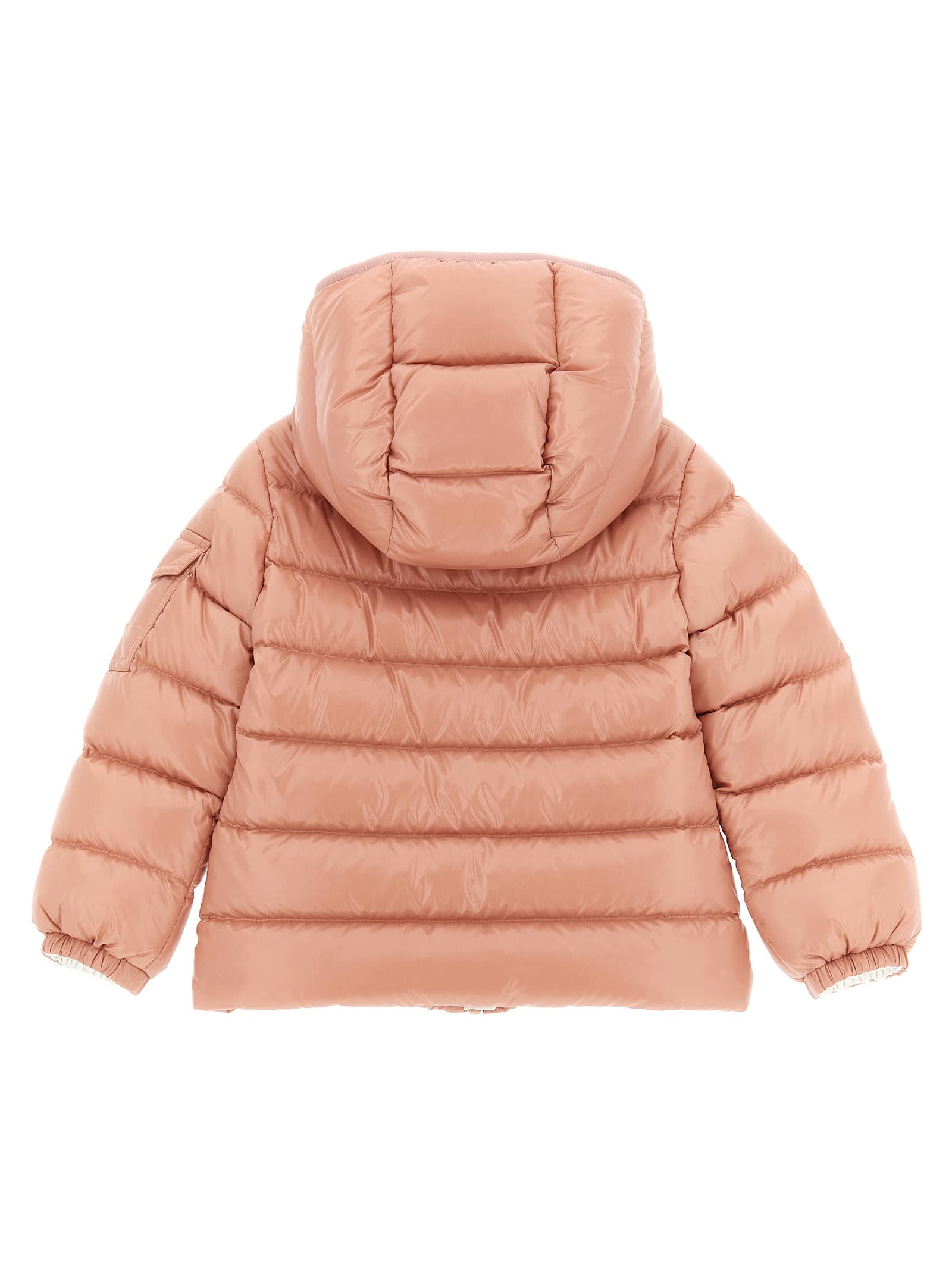 Moncler Bady Down Jacket In Gold
