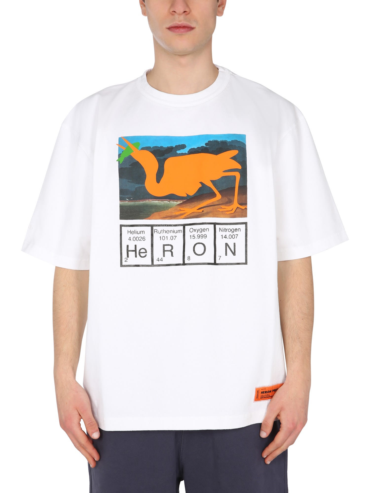 HERON PRESTON Cutout T-shirt