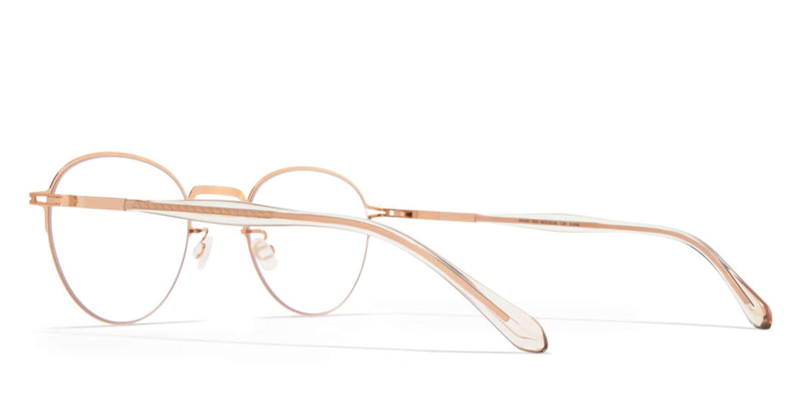 Mykita Tate - Champagne Gold Rx Glasses In Brown