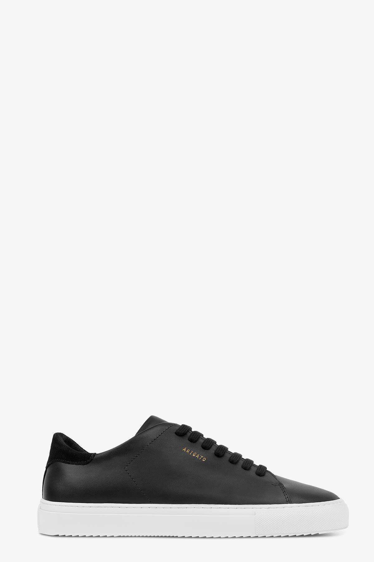 Axel Arigato Clean 90 Black leather low top lace-up sneaker - Clean 90