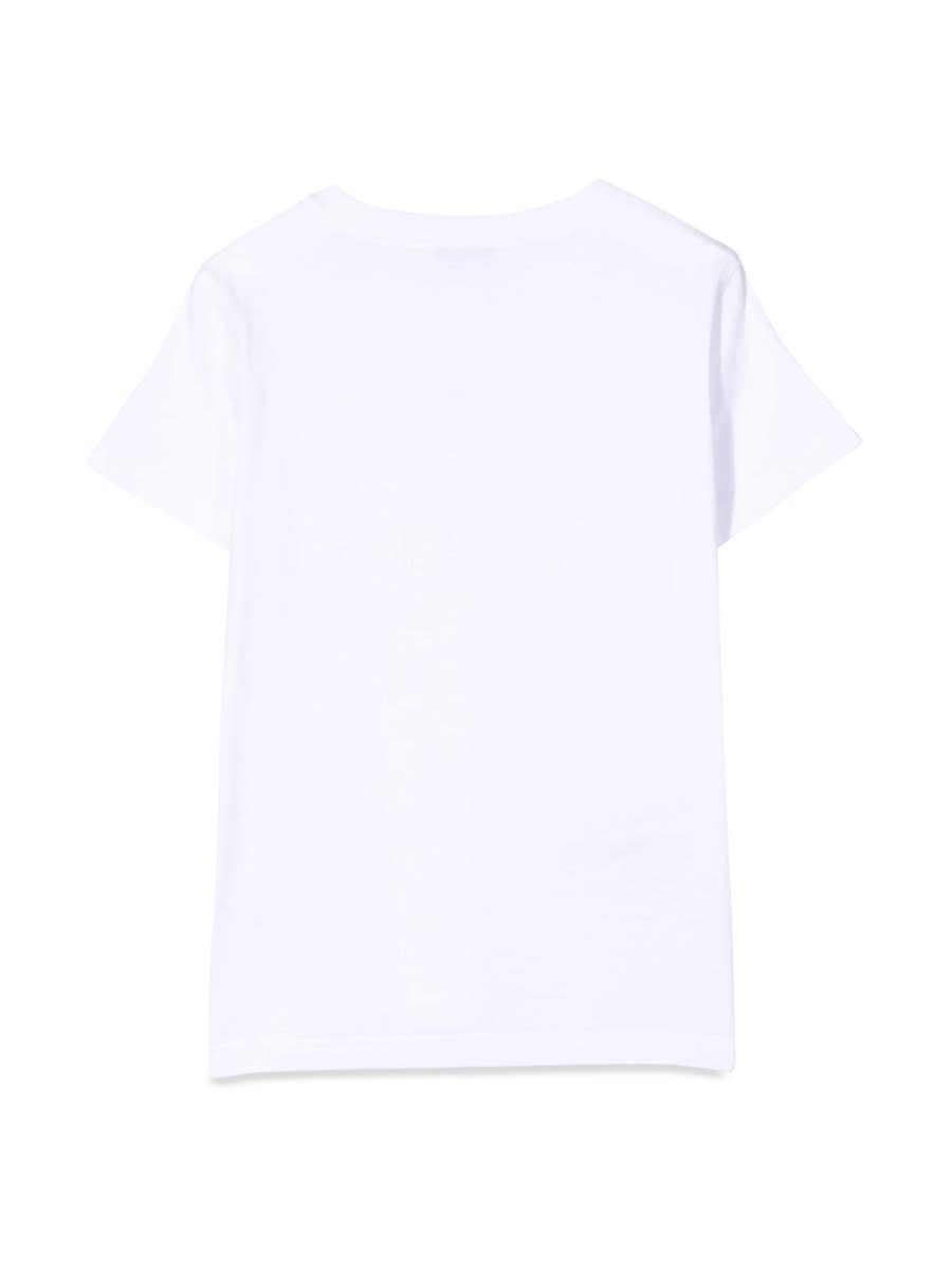 Shop Il Gufo T-shirt M/short Blue/white