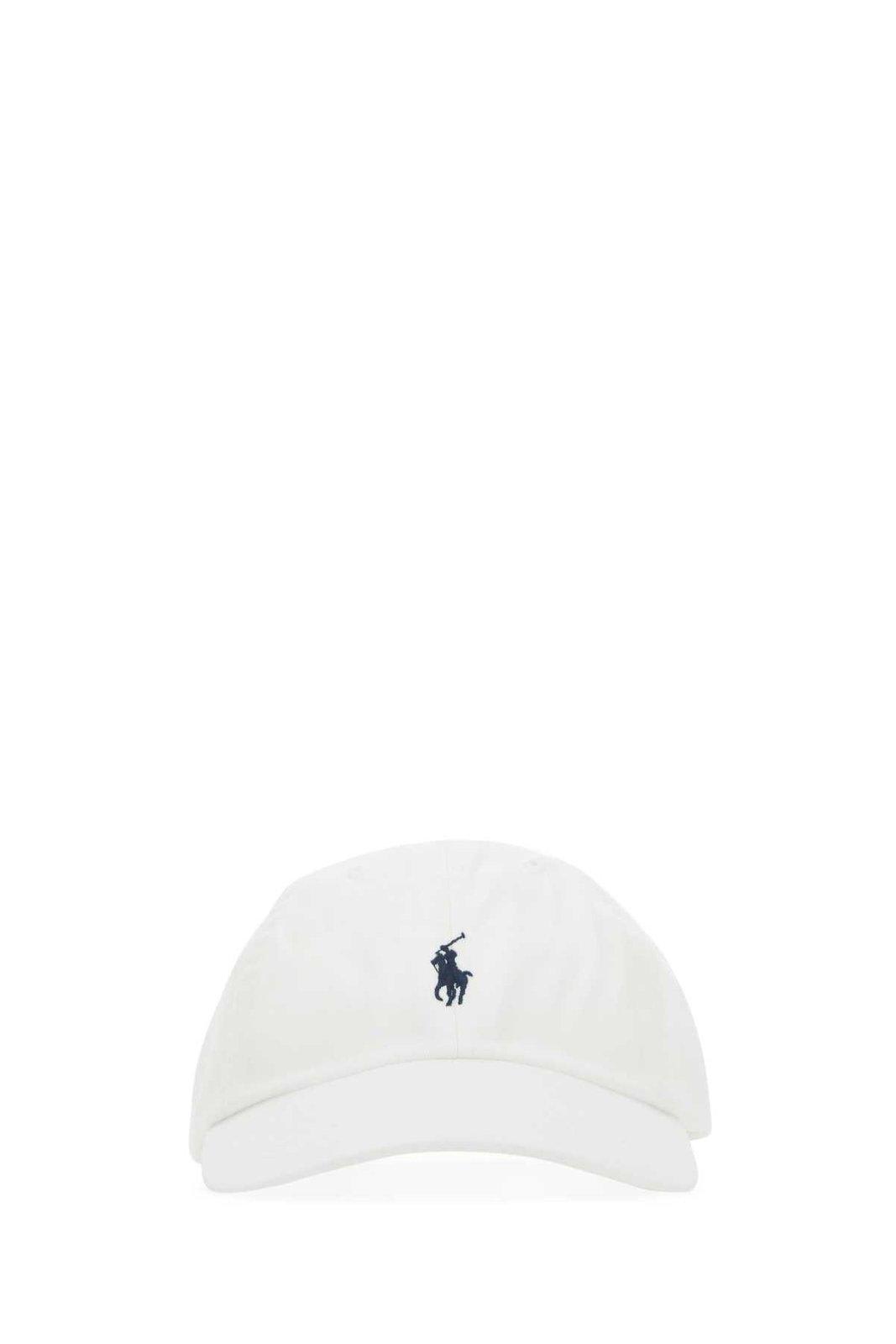 Ralph Lauren Logo Embroidered Curved Peak Baseball Cap