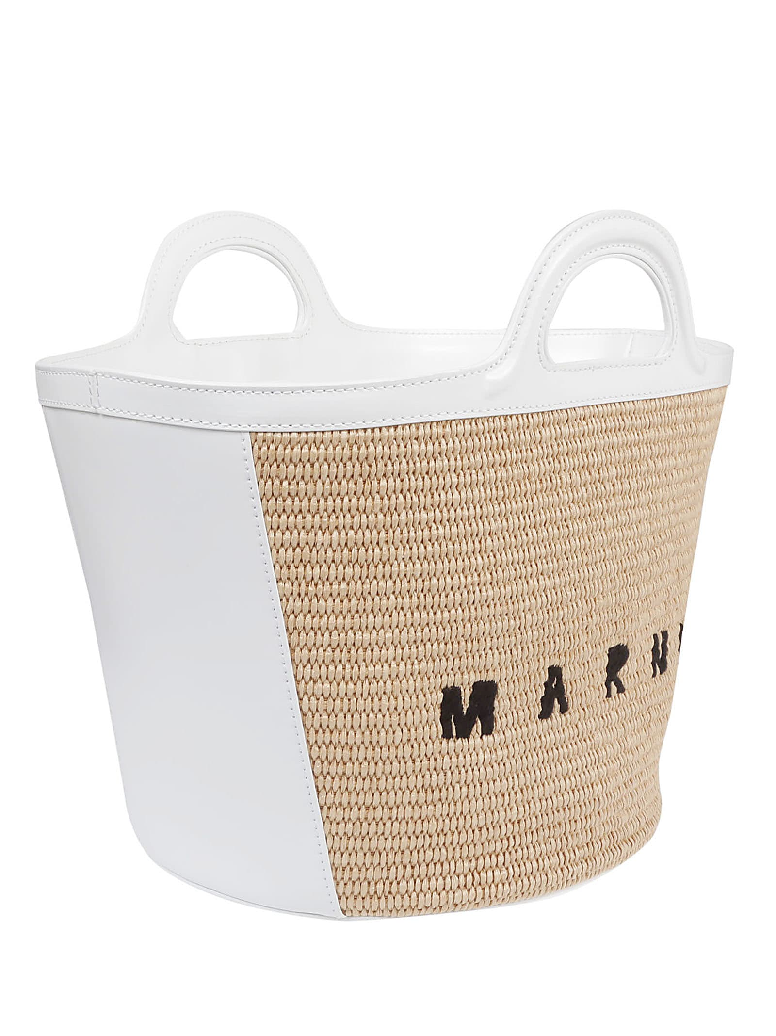 Marni Tropicalia Small Tote Bag In White | ModeSens