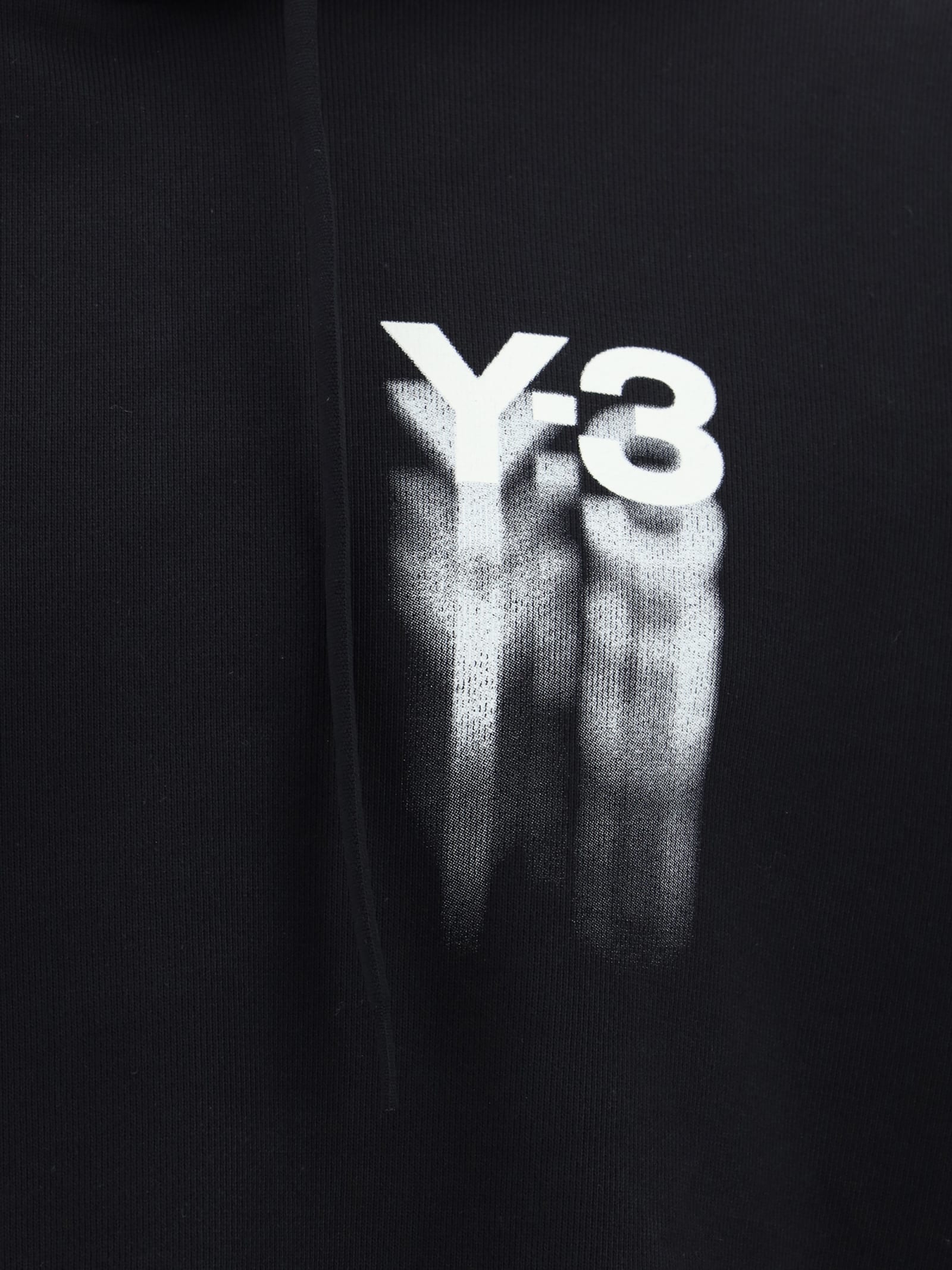 Shop Y-3 Hoodie In Black