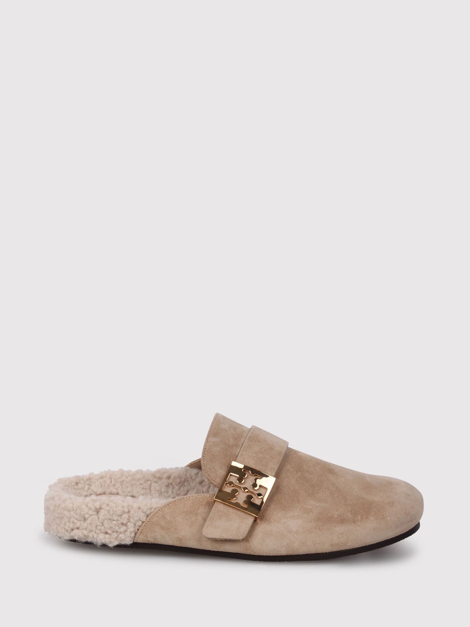 Shop Tory Burch Mellow Shearling Mules