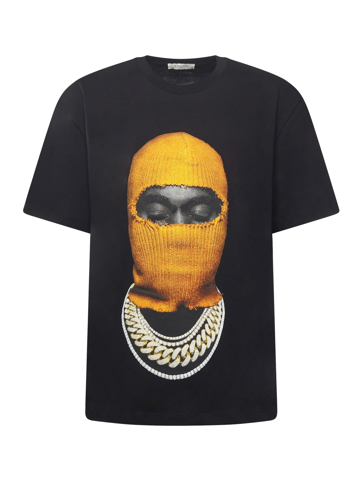 Ih Nom Uh Nit Graphic Crew Neck Short Sleeve T-shirt In Black