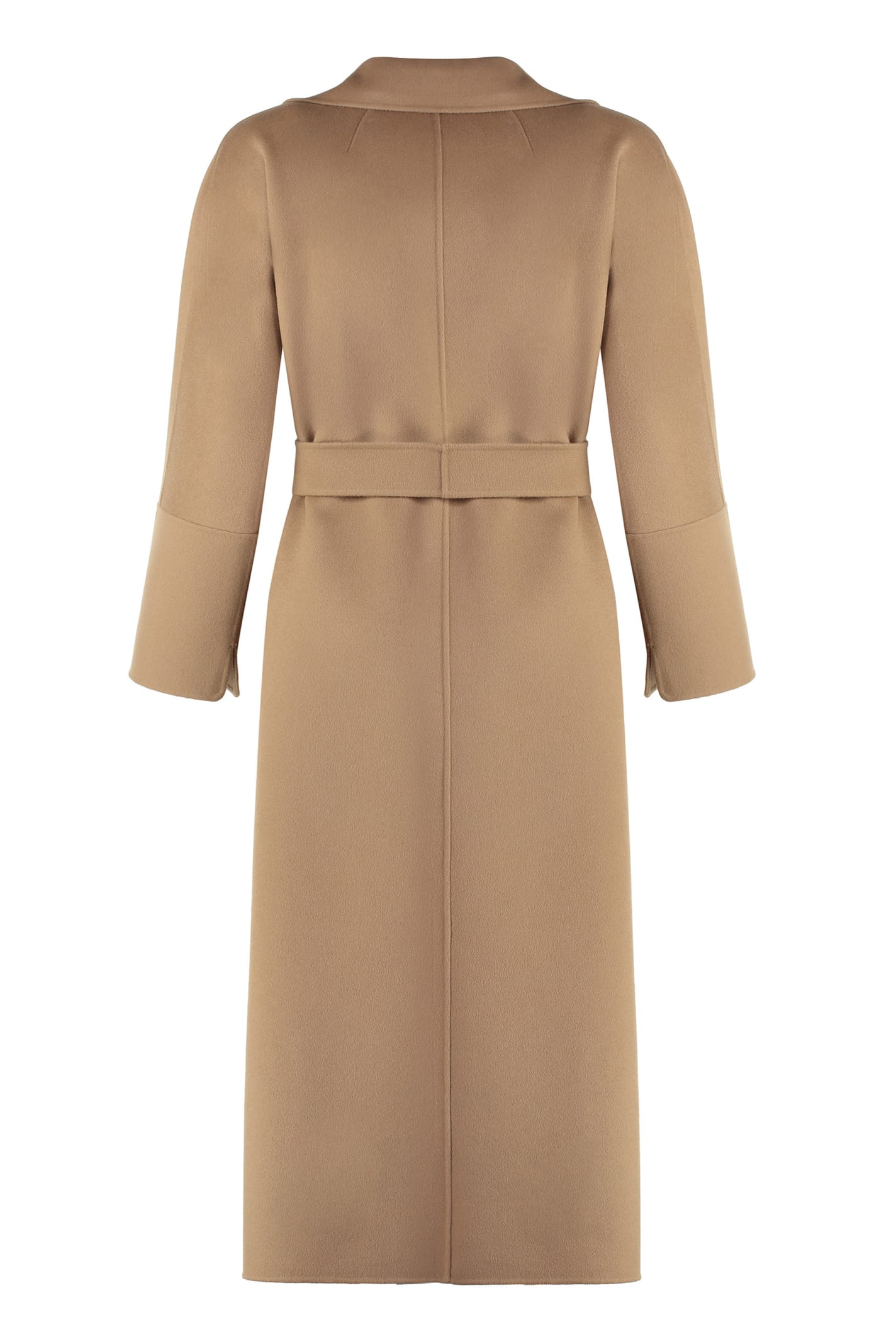 Shop 's Max Mara Elisa Virgin Wool Coat In Cammello