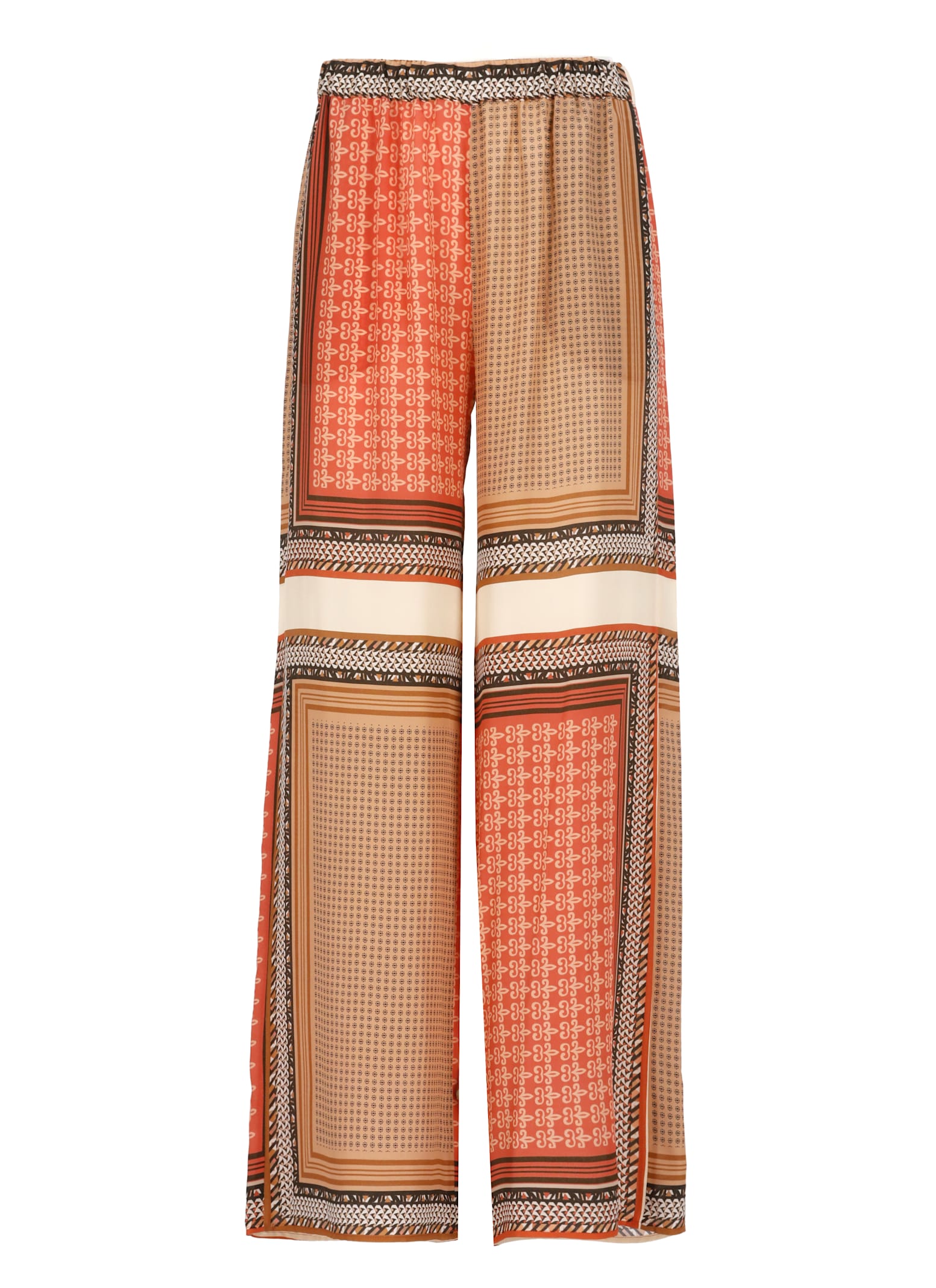 Antonelli Firenze Sasha Wide Leg Pants In Multi