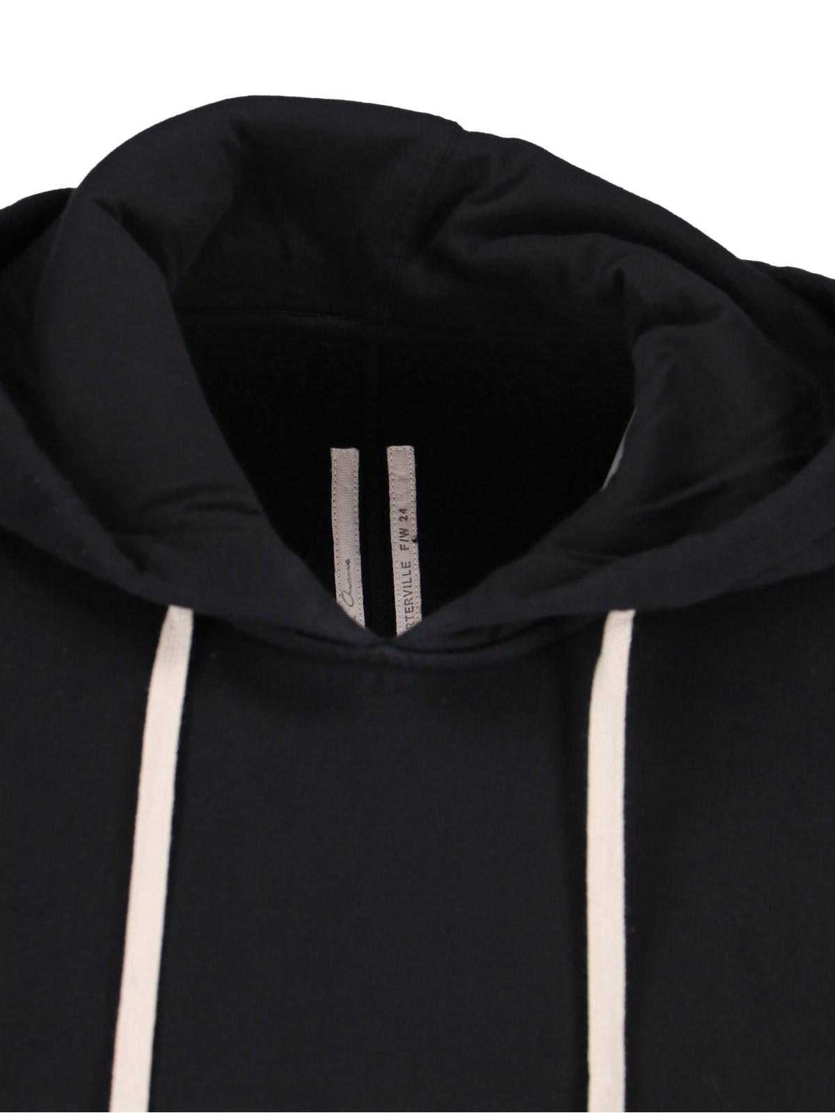 Shop Rick Owens Porterville Hoodie In Black