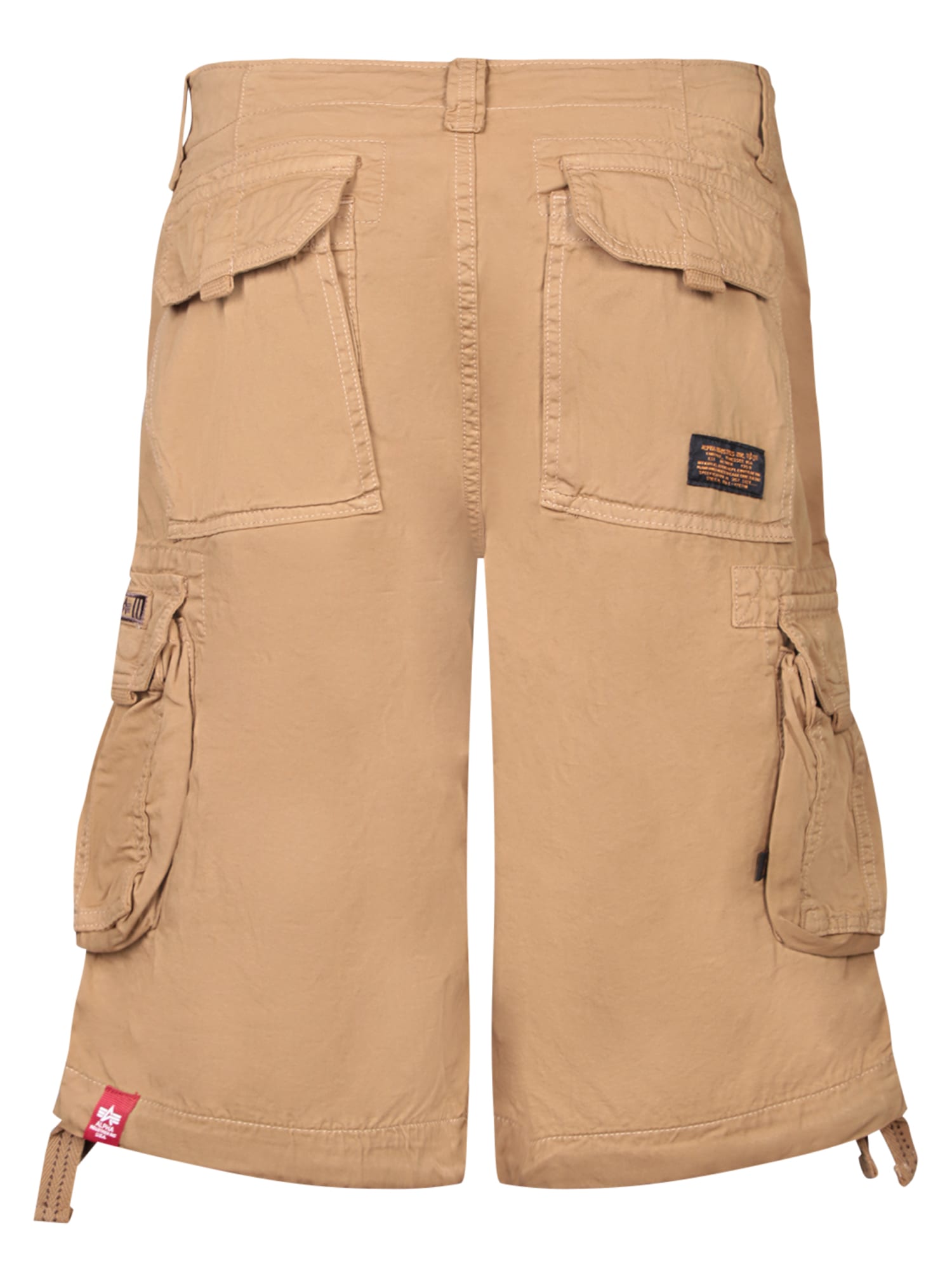 ALPHA INDUSTRIES JET BEIGE BERMUDA SHORT