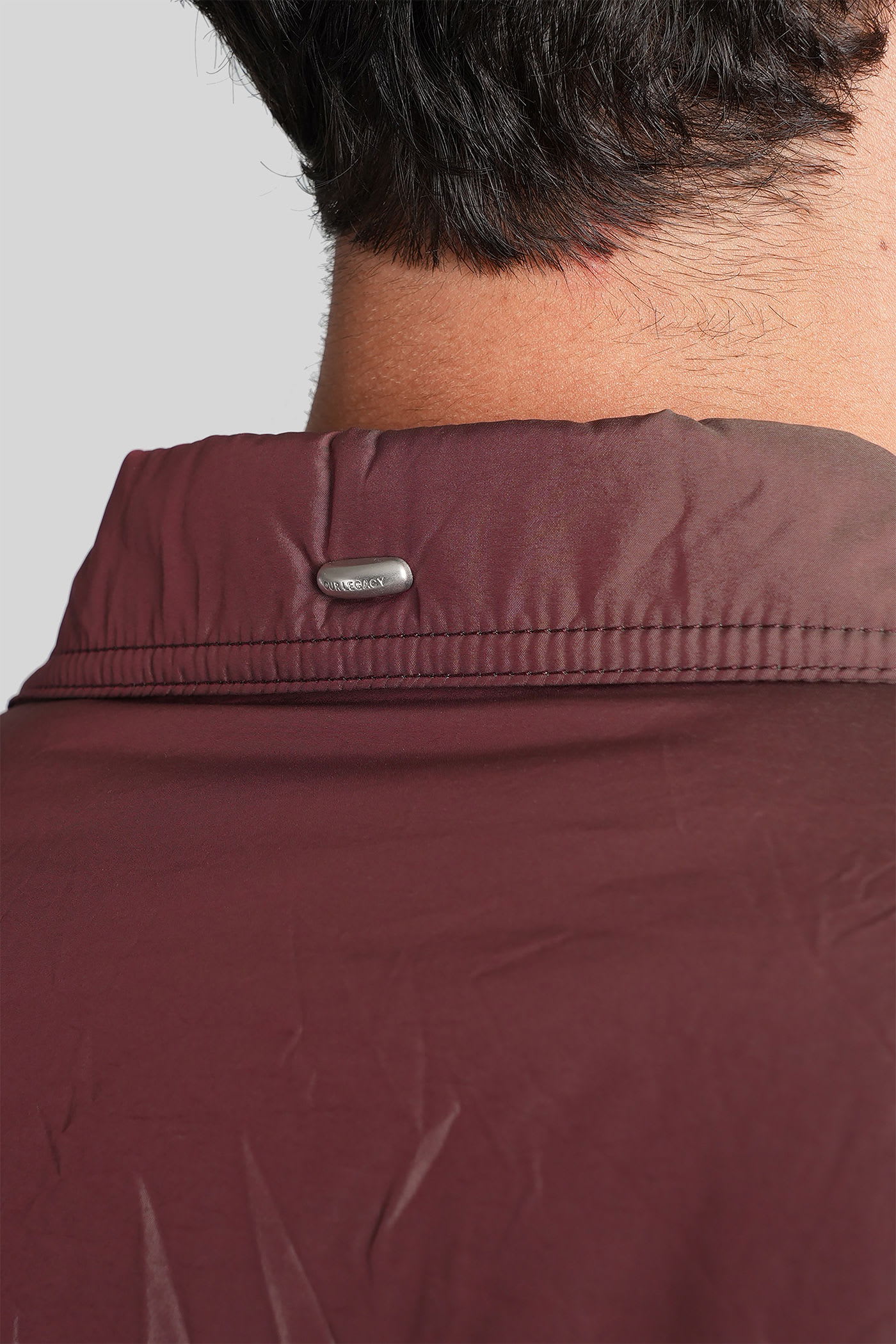 Our Legacy Bomber Jacket In Red Polyamide In Red