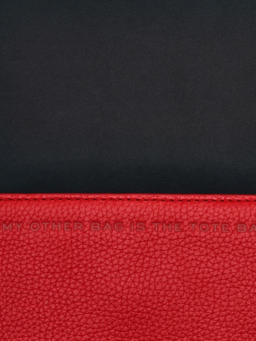 Shop Marc Jacobs The Mini Bag In True Red