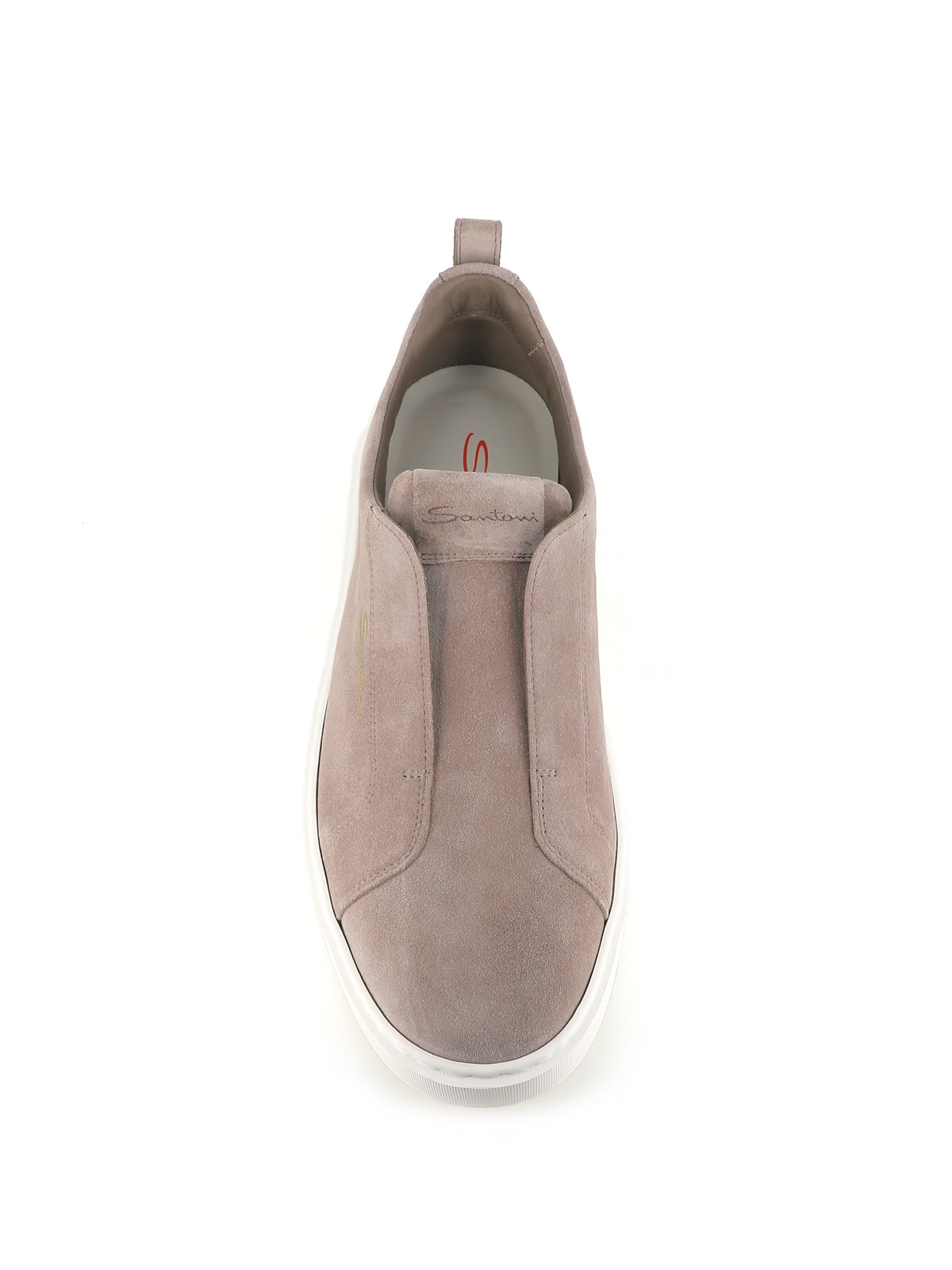 Shop Santoni Sneaker Victor In Grey