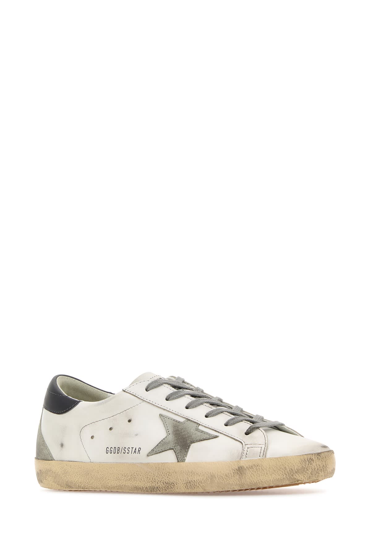 Shop Golden Goose Sneakers In Whiteicedarkgray