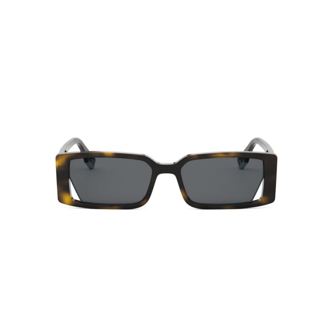 Fendi Full Frame Sunglasses In 52a - Havana