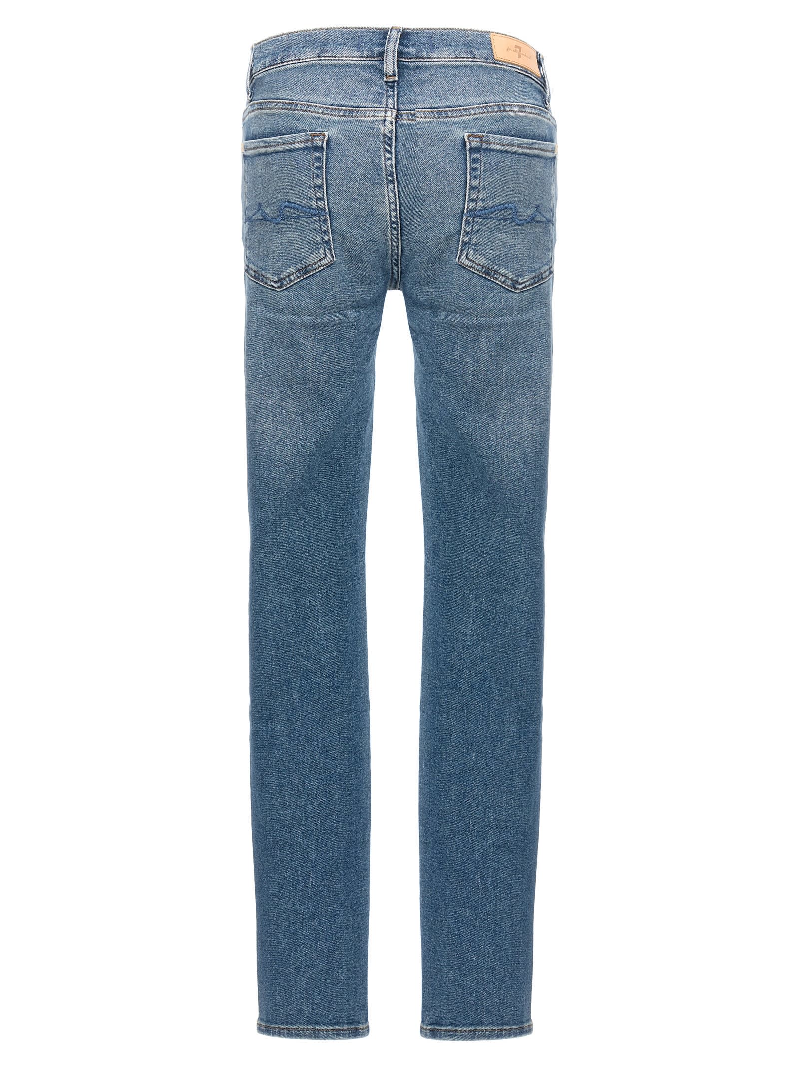 Shop 7 For All Mankind Roxanne Jeans In Blue