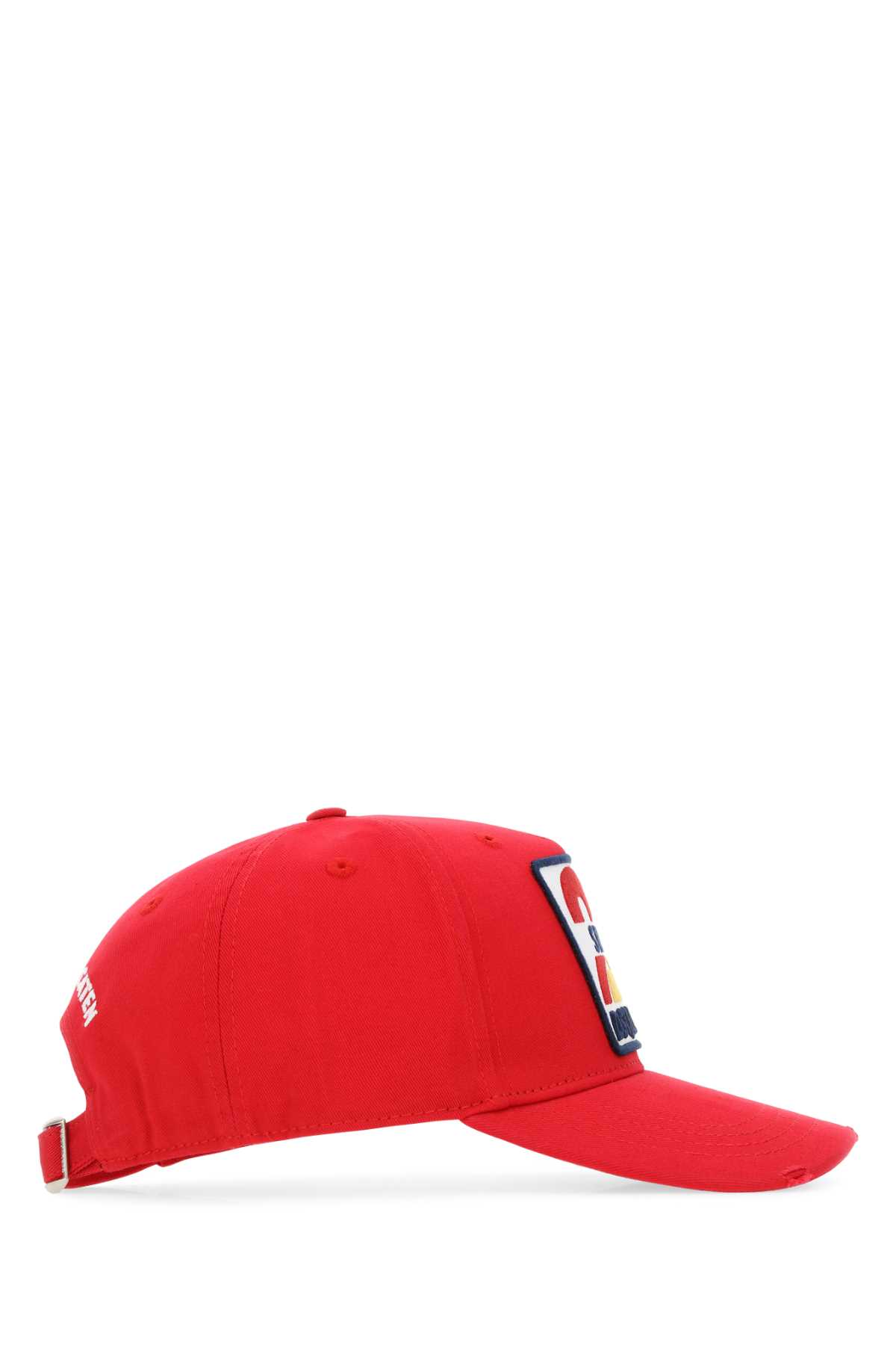 Dsquared2 Red Cotton Baseball Cap In 4065