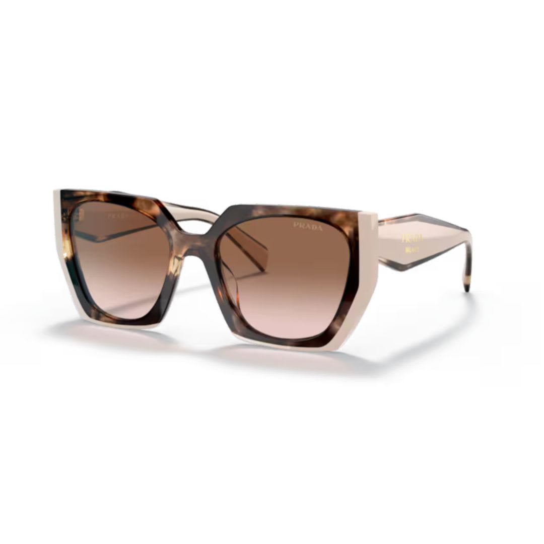 Prada Brown Cat Eye Ladies Sunglasses Pr 15wsf 01r0a6 55 In Brown