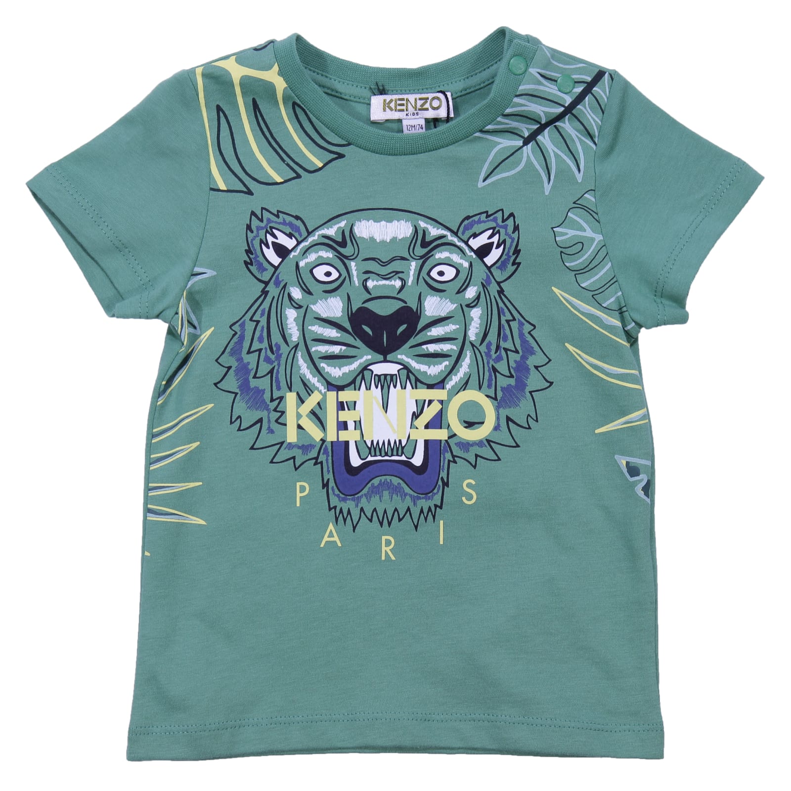 kenzo green shirt