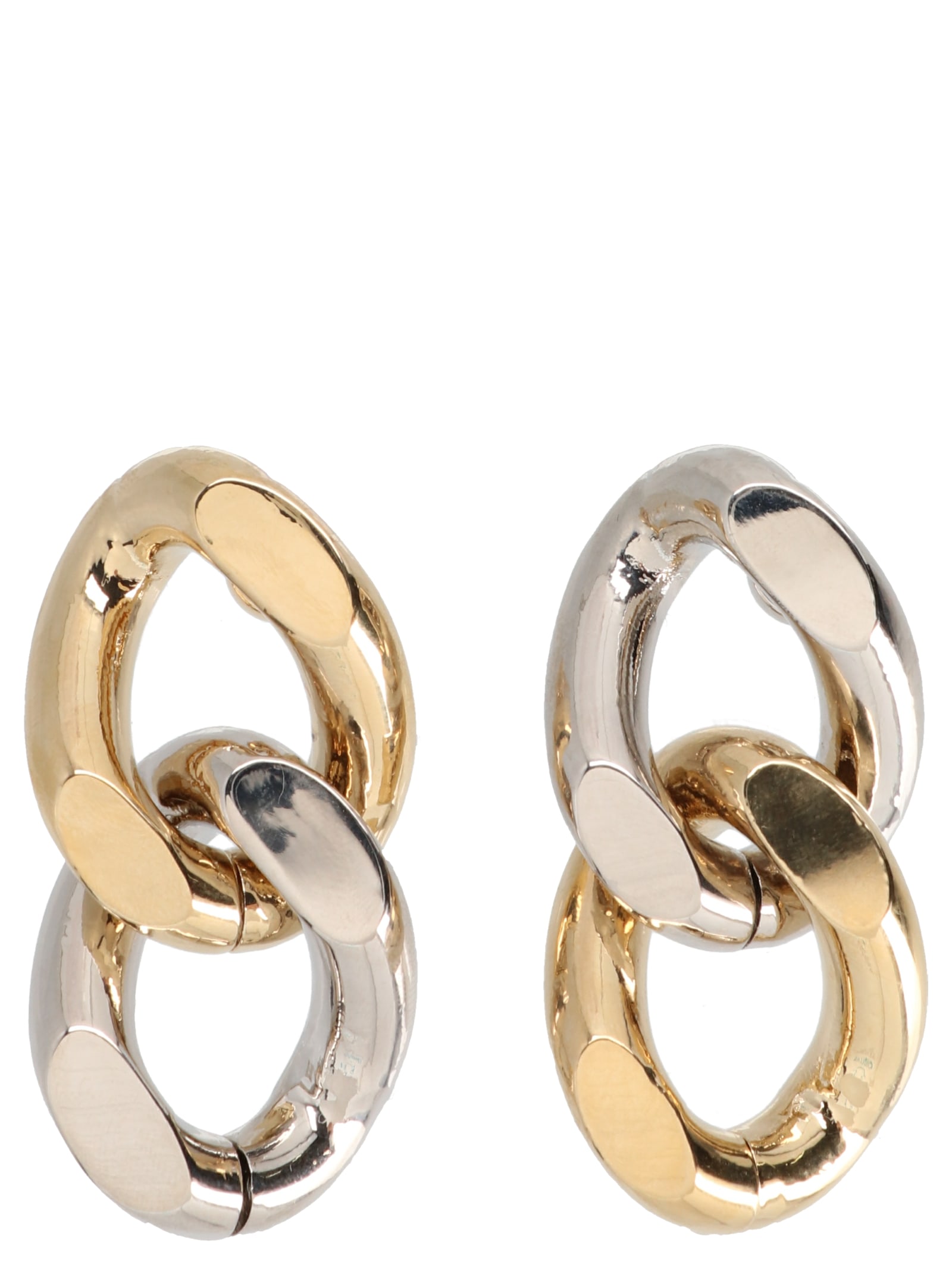 Jw Anderson Ohrringe Aus Kettengliedern In Multicolor