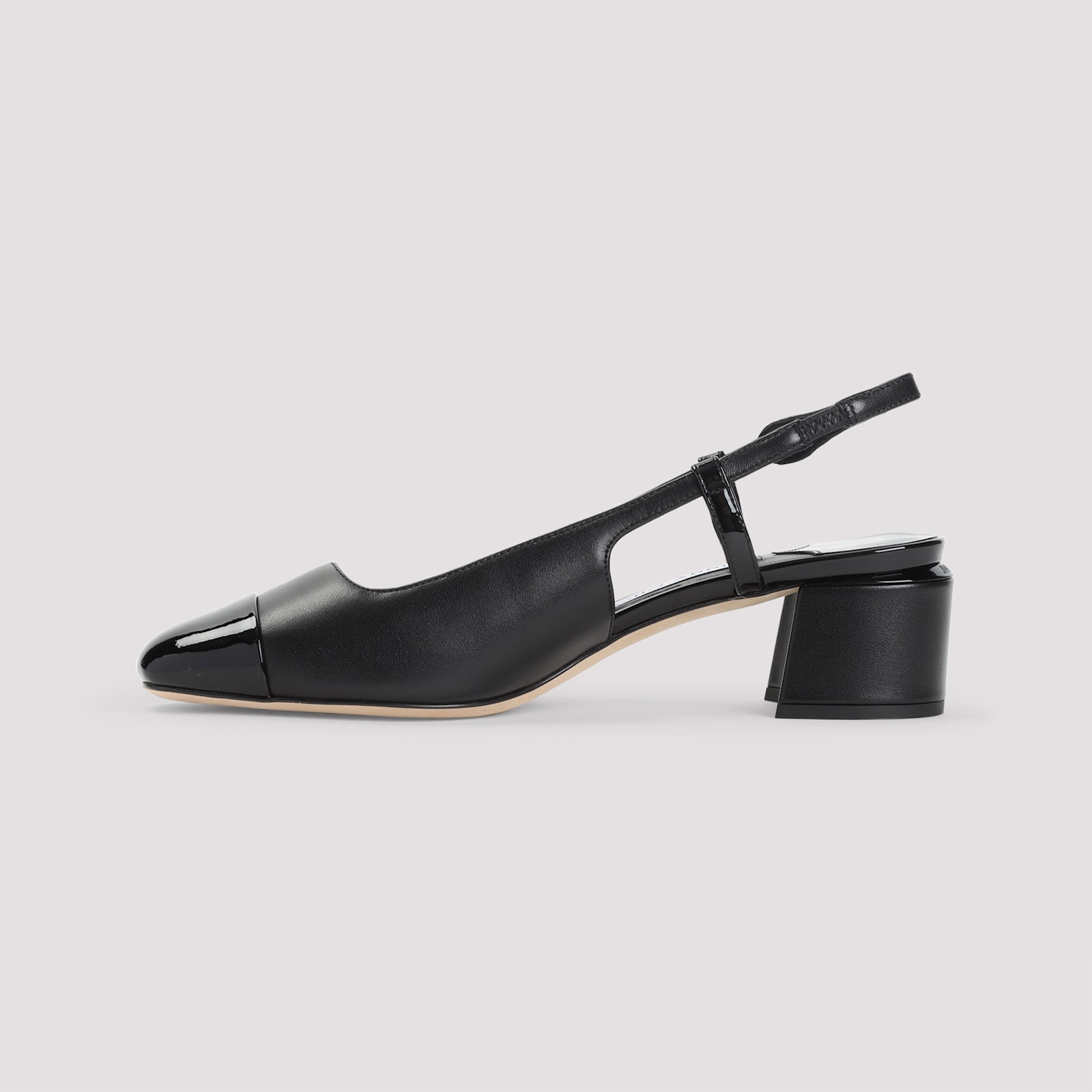 Jimmy Choo Elisa Patent Leather Slingback Pumps In Black