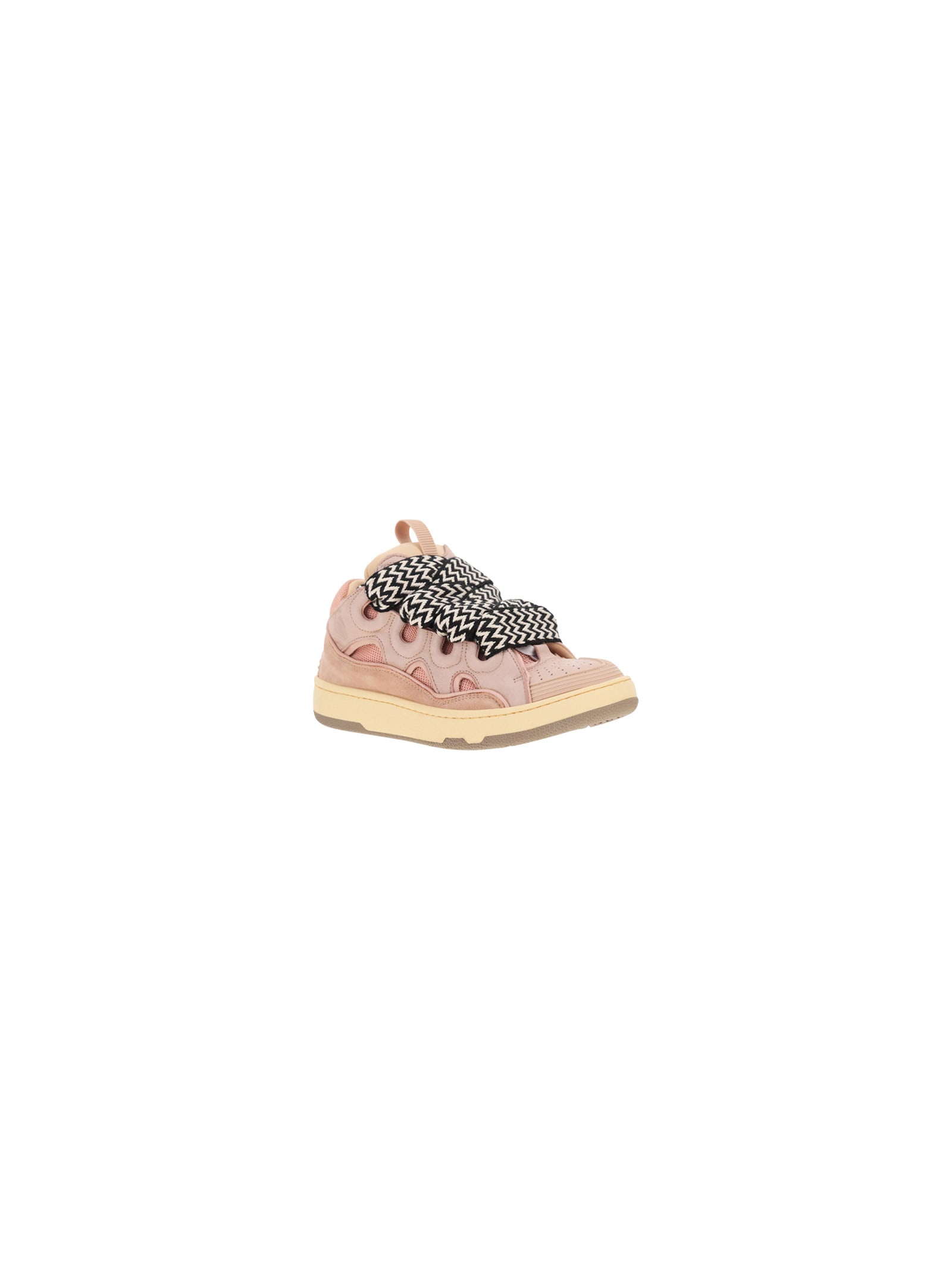 Shop Lanvin Curb Sneakers In Pale Pink