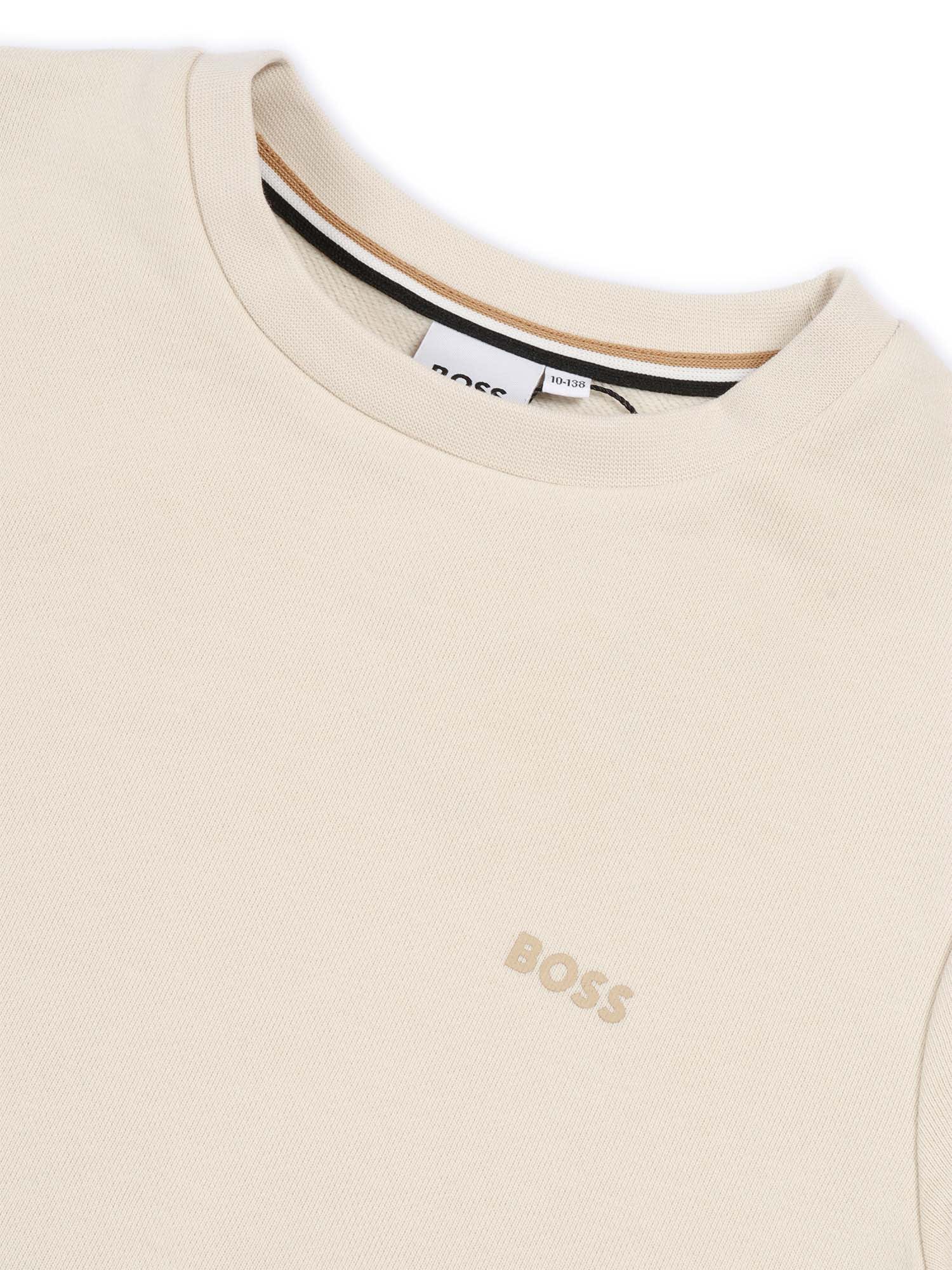 Hugo Boss Sweatshirt In Neutral