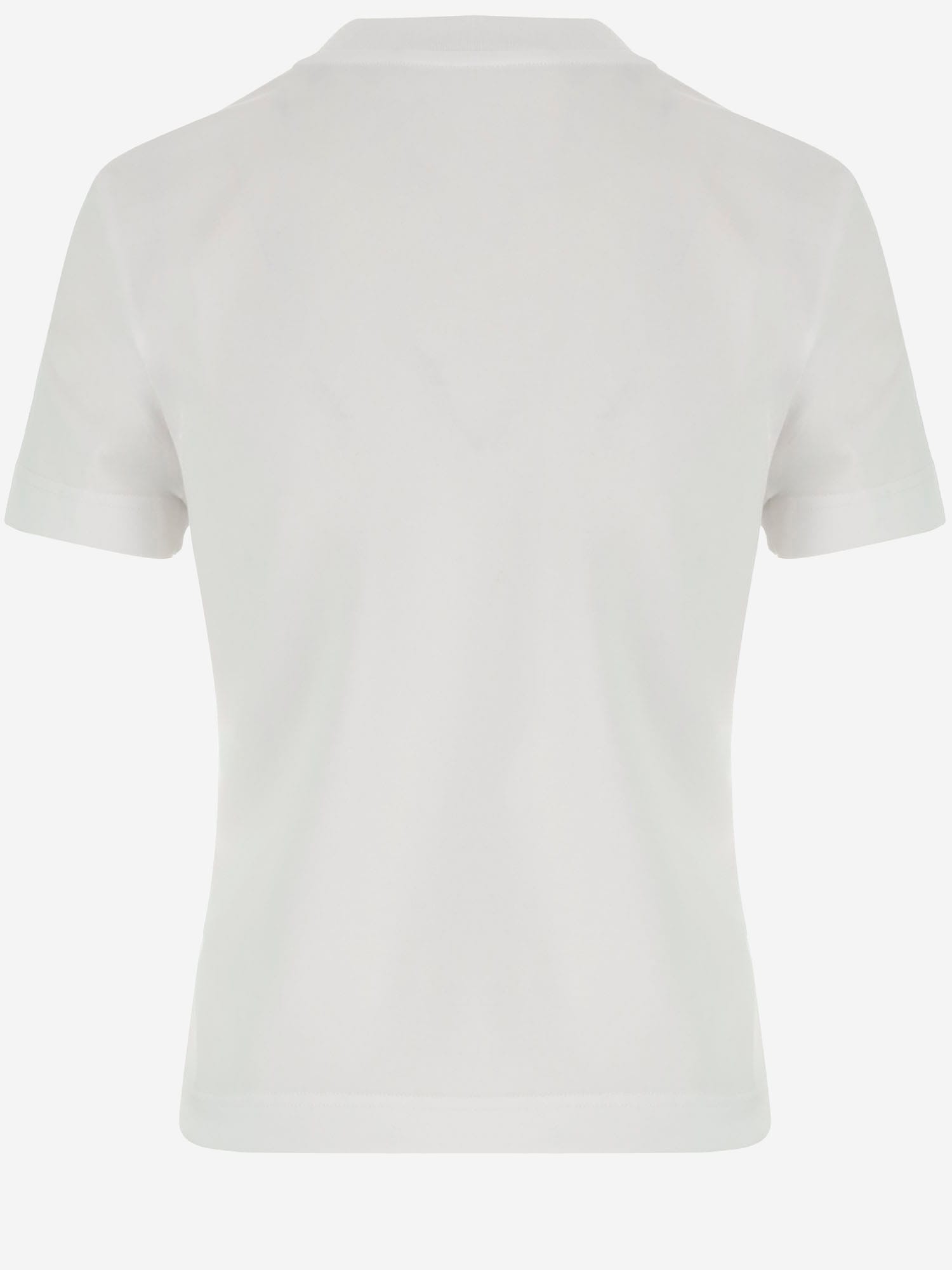 Jacquemus Relaxed Fit Crew-neck T-shirt With Front Print In White