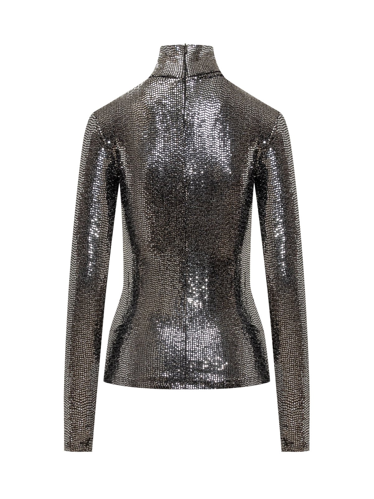 Shop Isabel Marant Joyela Long-sleeved Top In Black