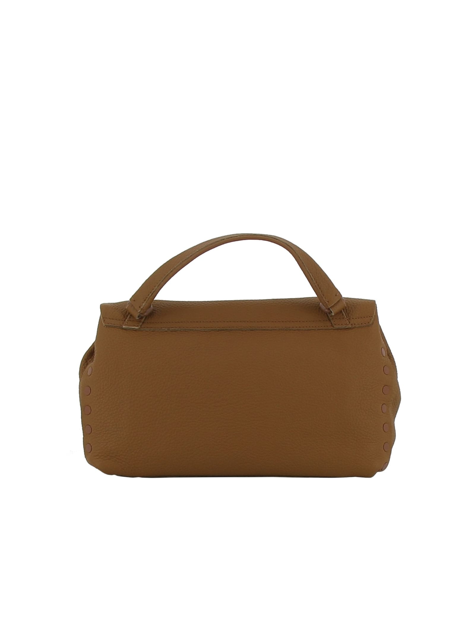 Shop Zanellato Cuba Leather Handbag In Brown