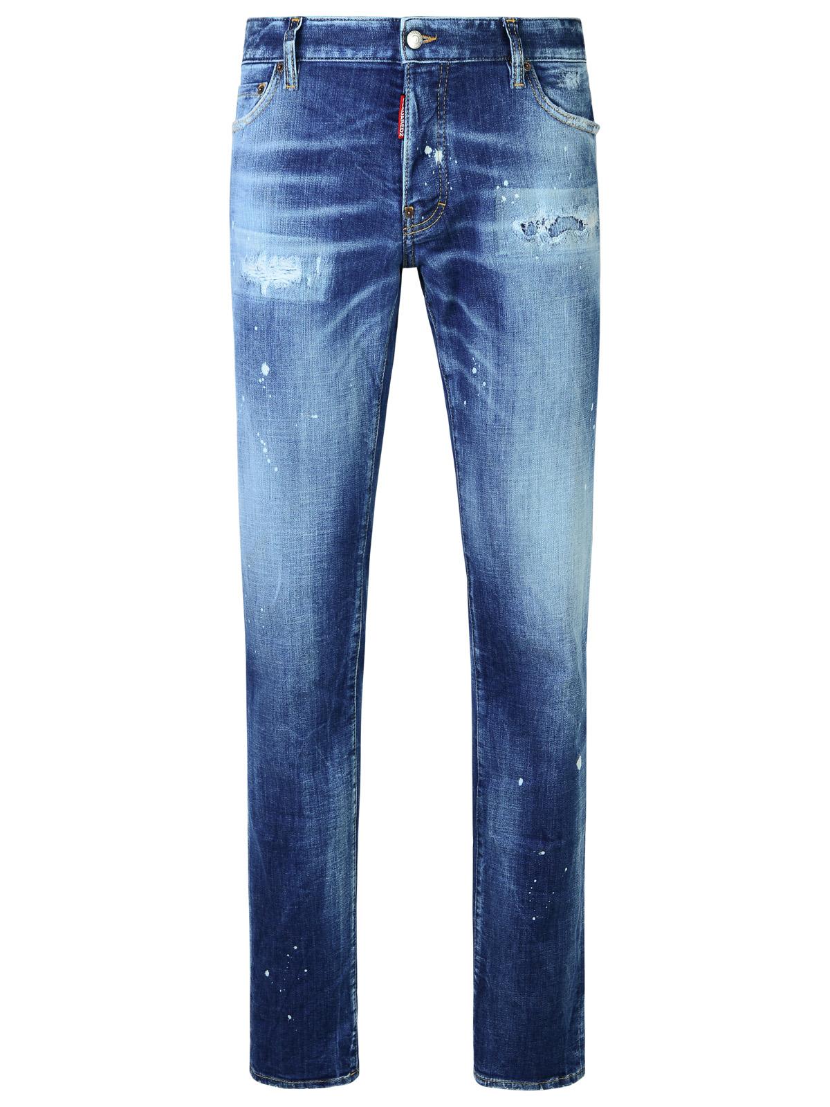 Shop Dsquared2 Slim Denim Jeans In Blue