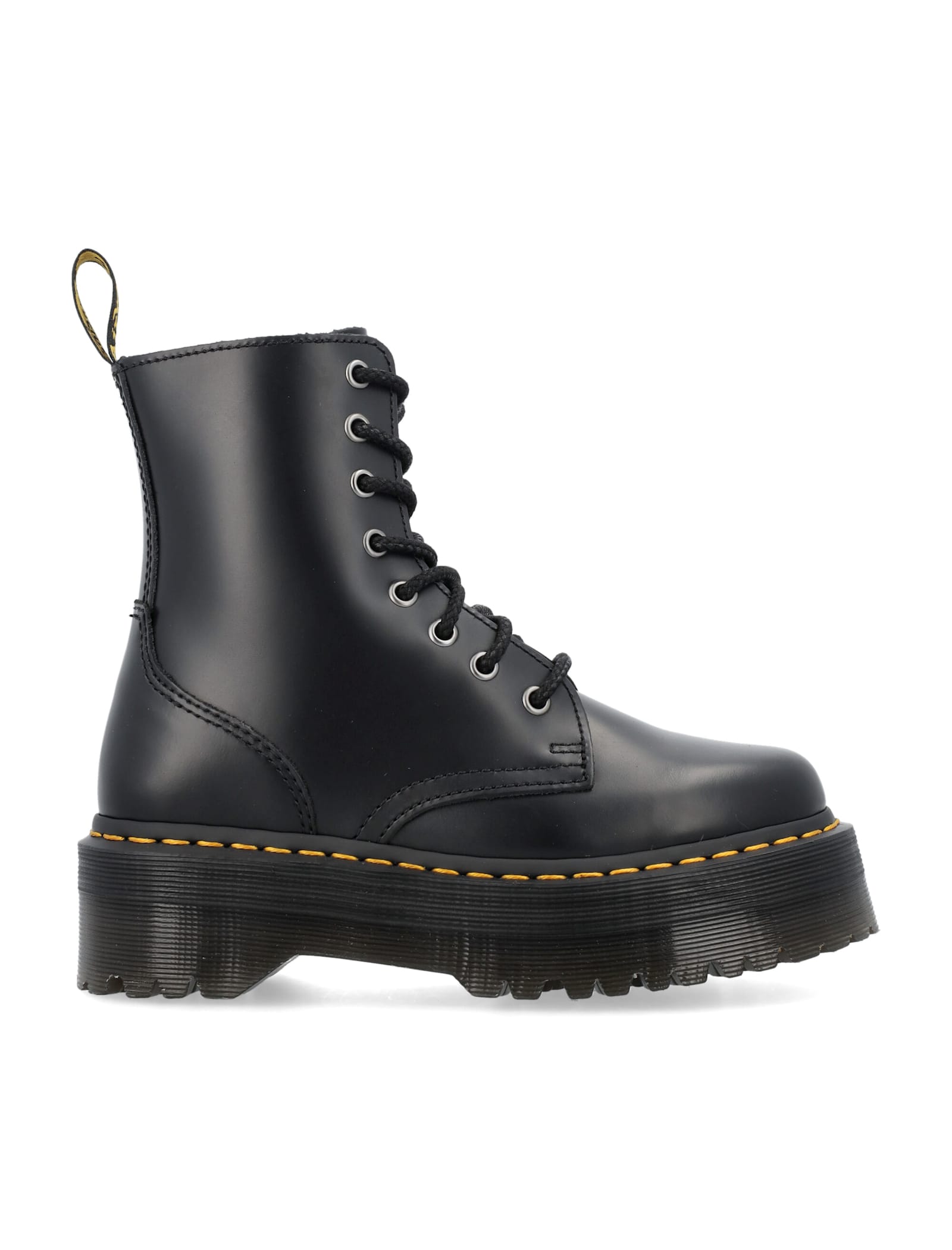 Shop Dr. Martens' Jadon Platform Boots In Black