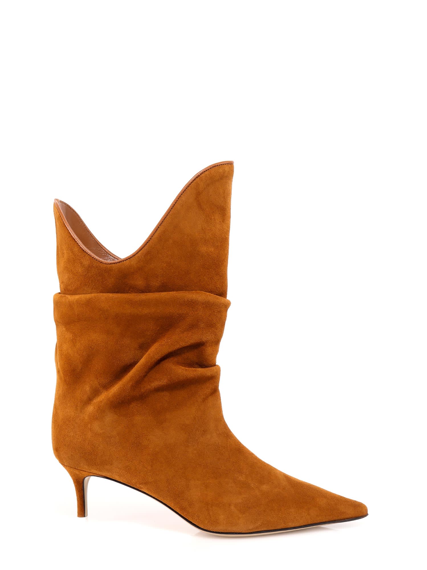 The Attico Pointed Slouched Boots