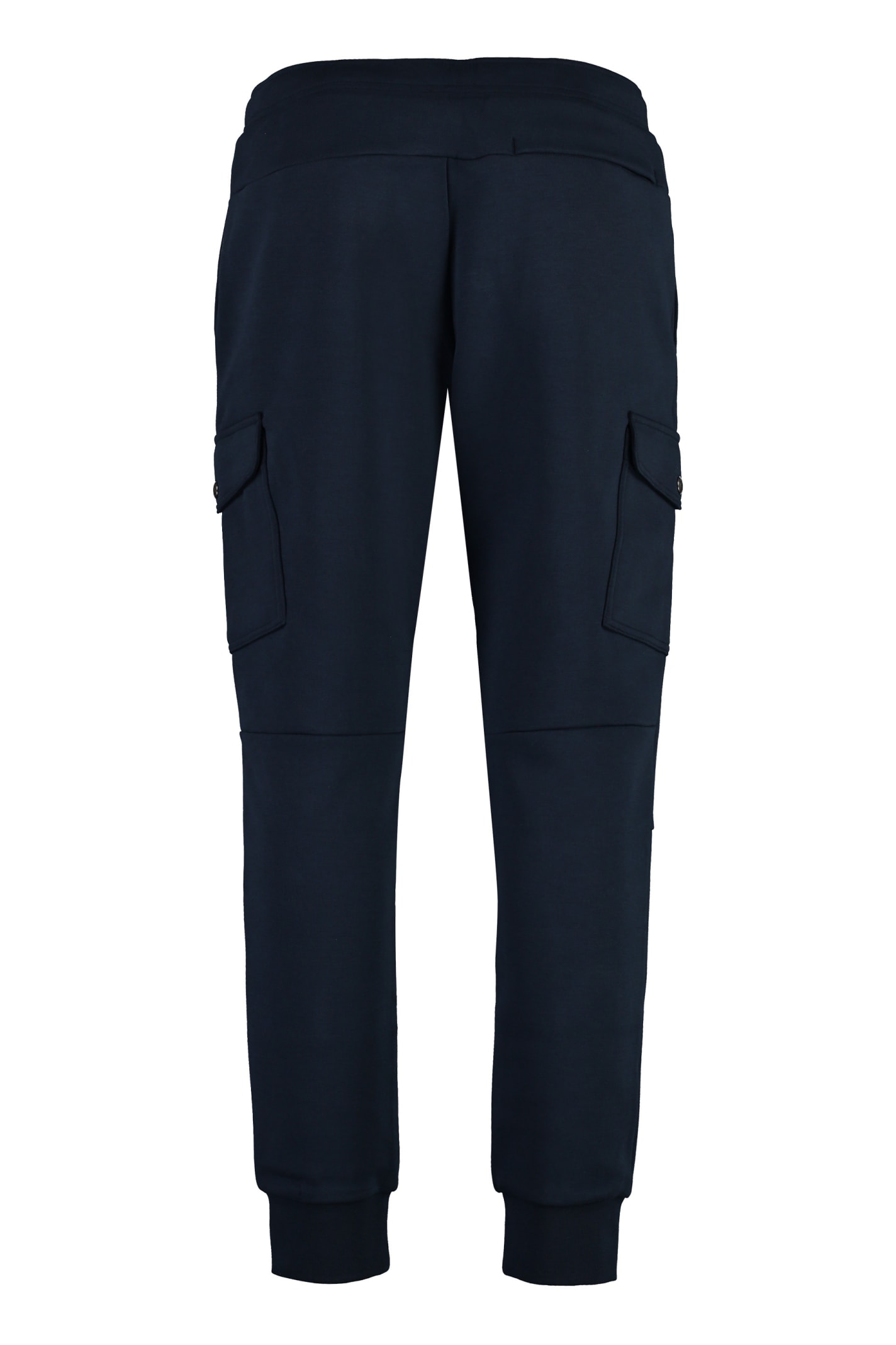 Shop Ralph Lauren Drawstring Waist Track Pants In Navy
