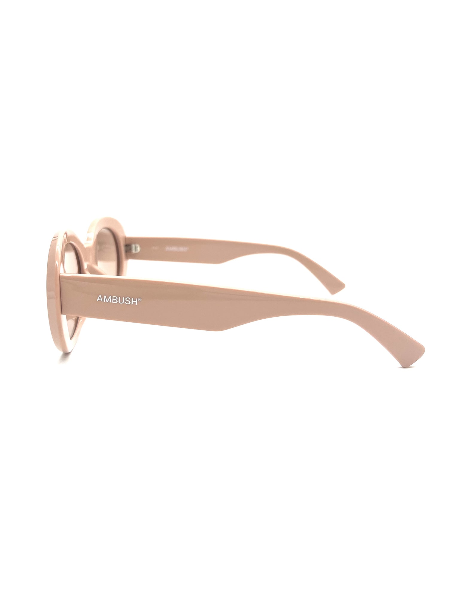 Shop Ambush Kurt Sunglasses Sunglasses In Beige