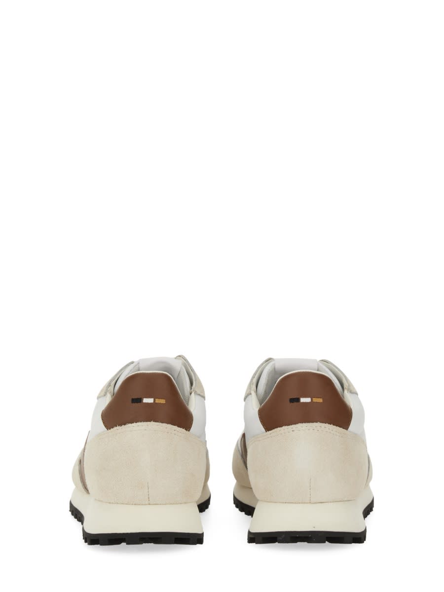 Hugo Boss Sneakers Panel Rubber Sole In Multi