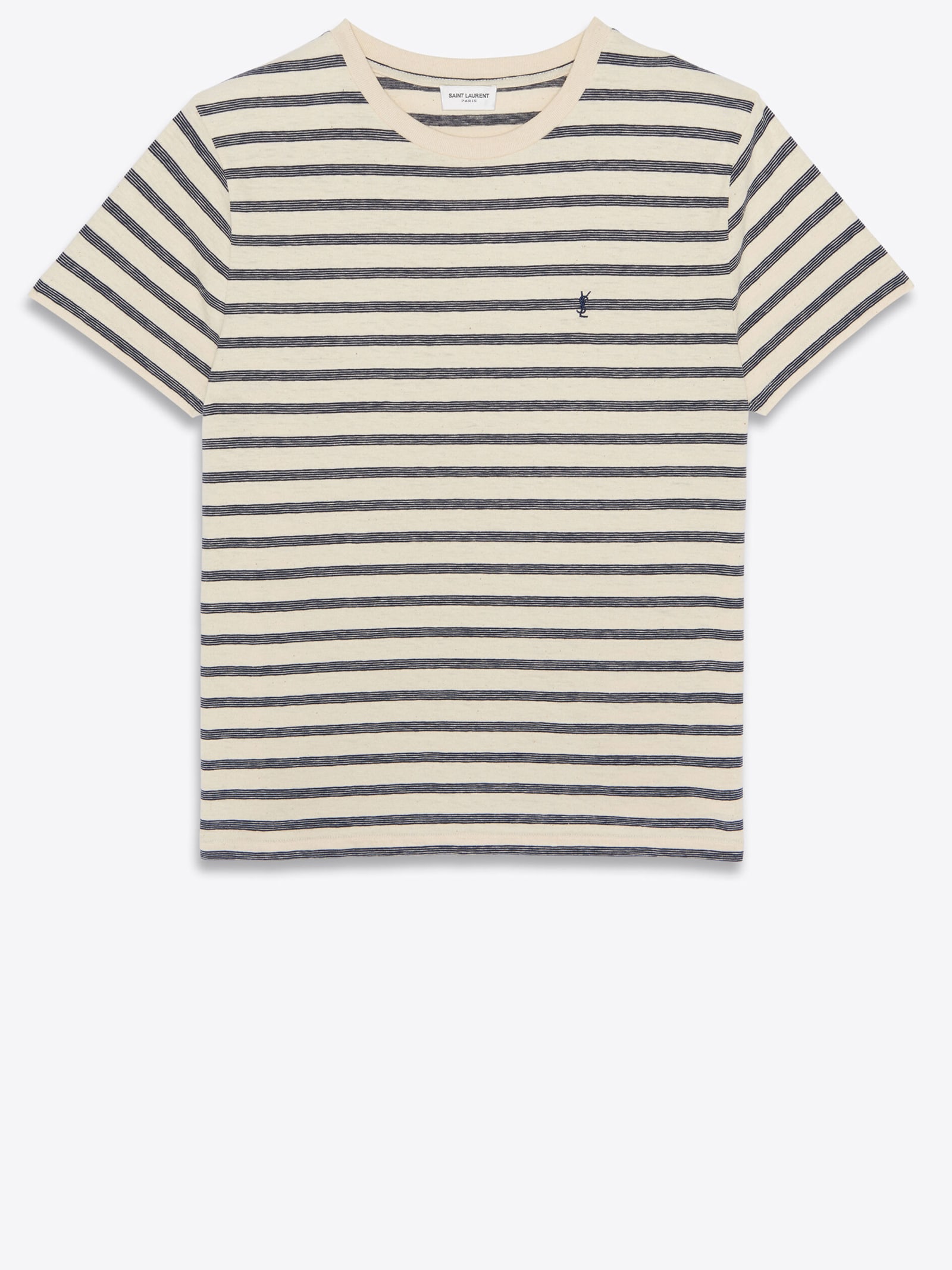 Saint Laurent Monogram Striped T-shirt