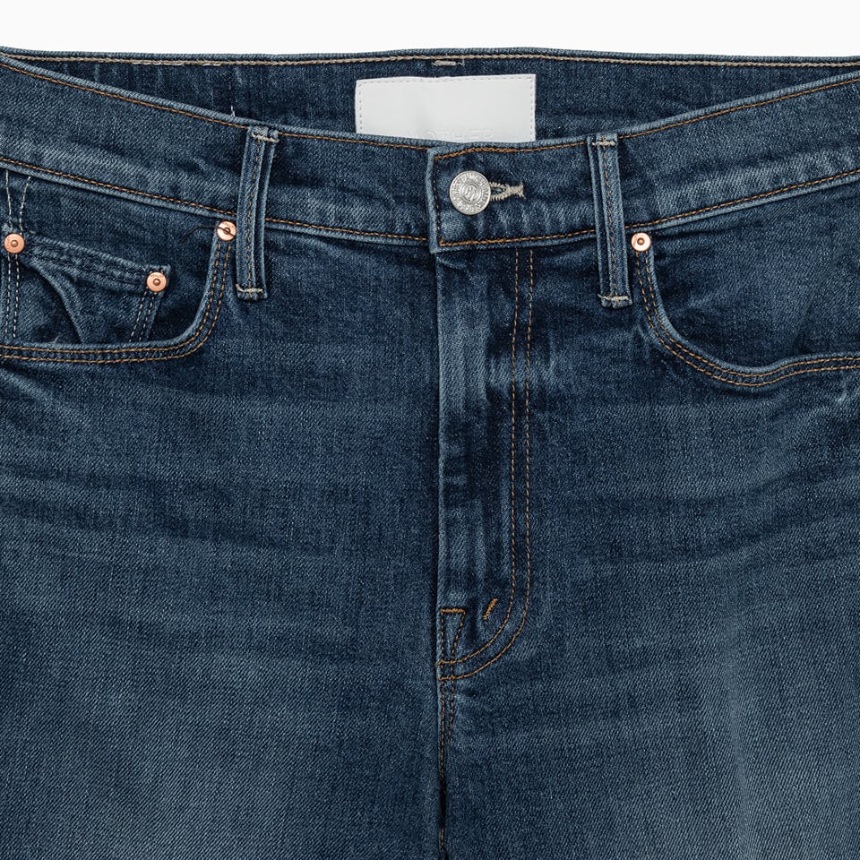 Shop Mother The Weekender  Jeans In Blue