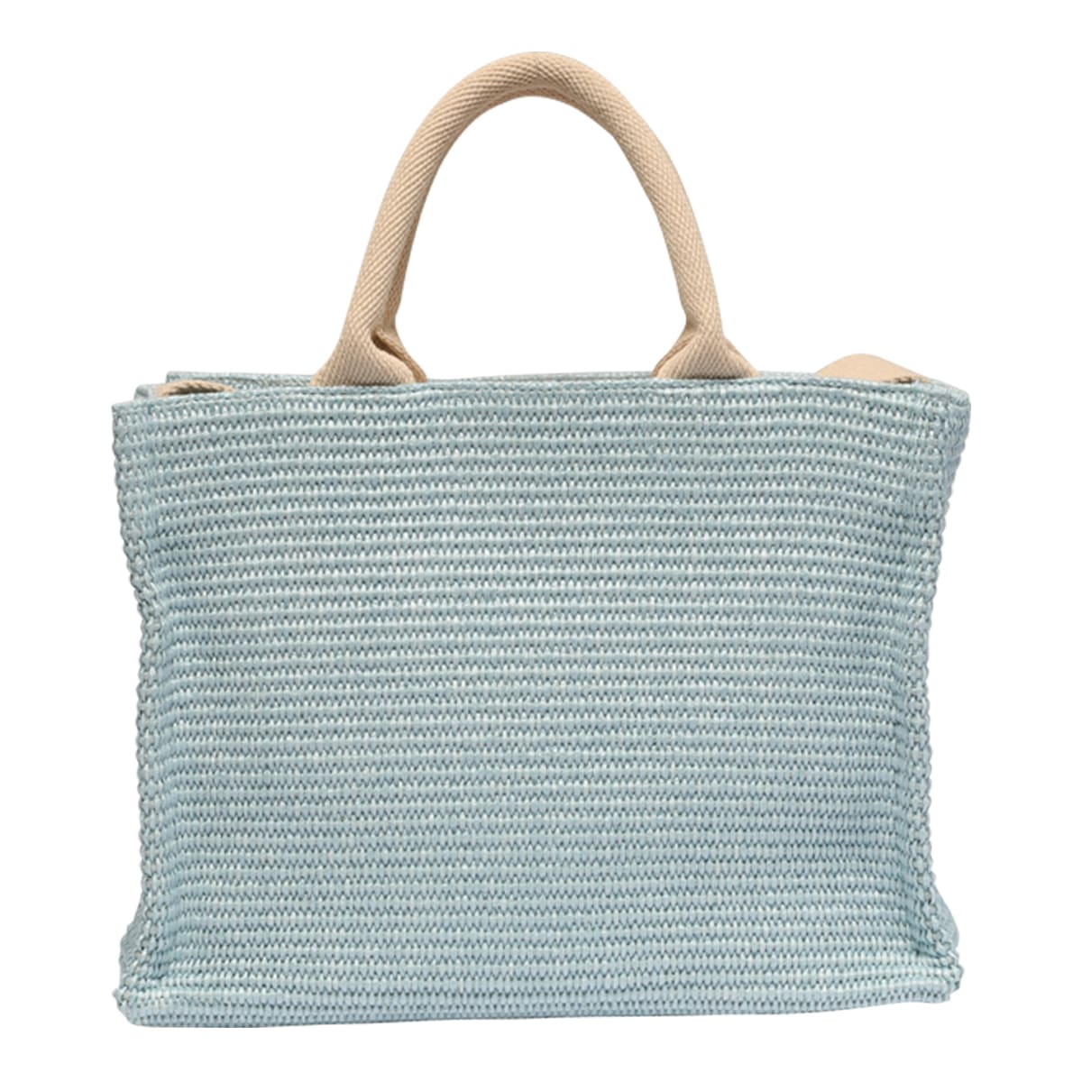 Shop Marni Small Basket Handbag In Azzurro