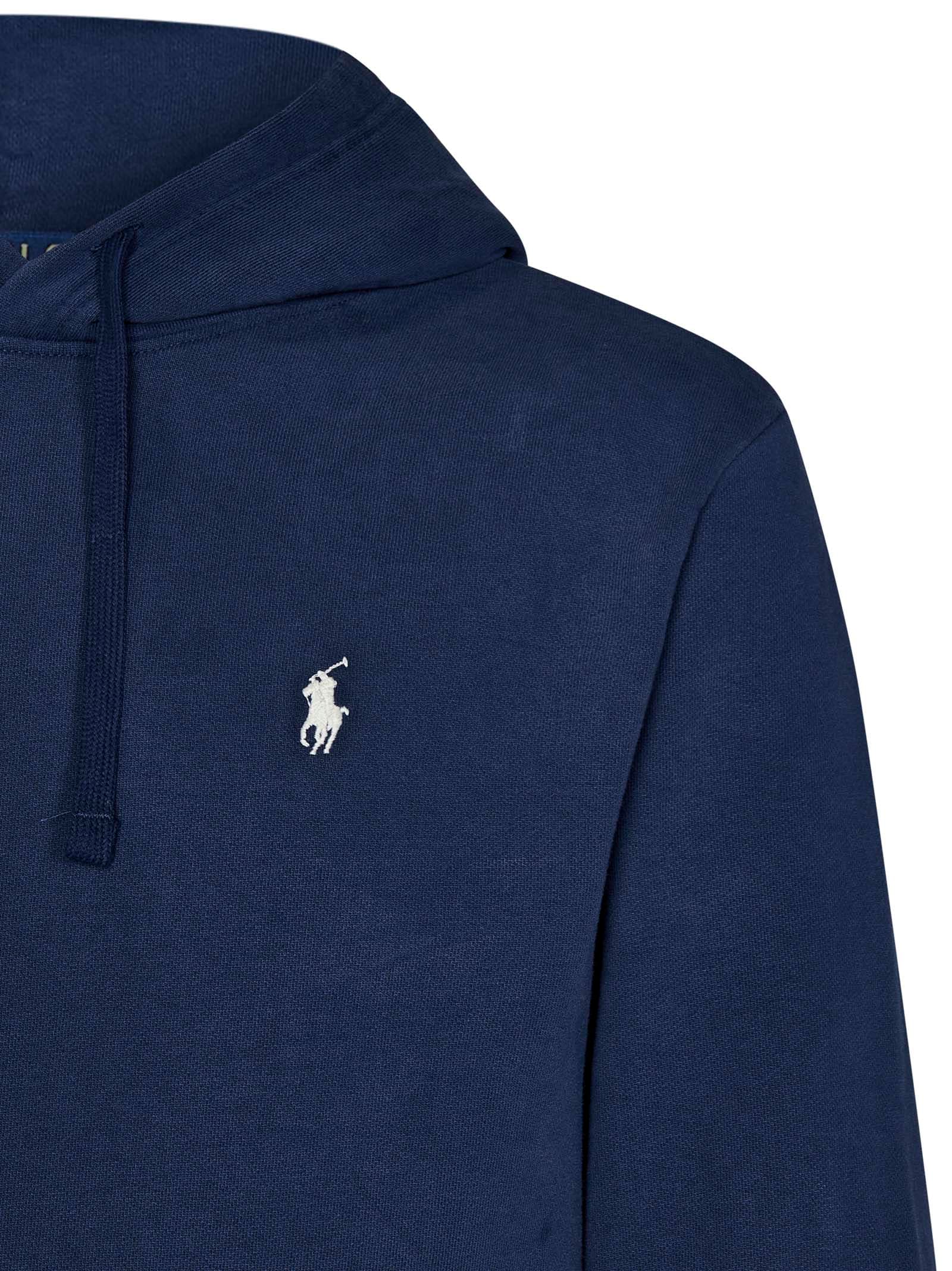 Shop Polo Ralph Lauren Sweatshirt In Blue